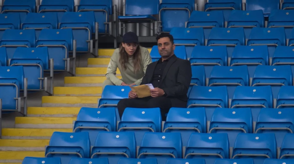 Pasha Bocarie and Hannah John-Kamen in The Stranger: Episode #1.5 (2020)