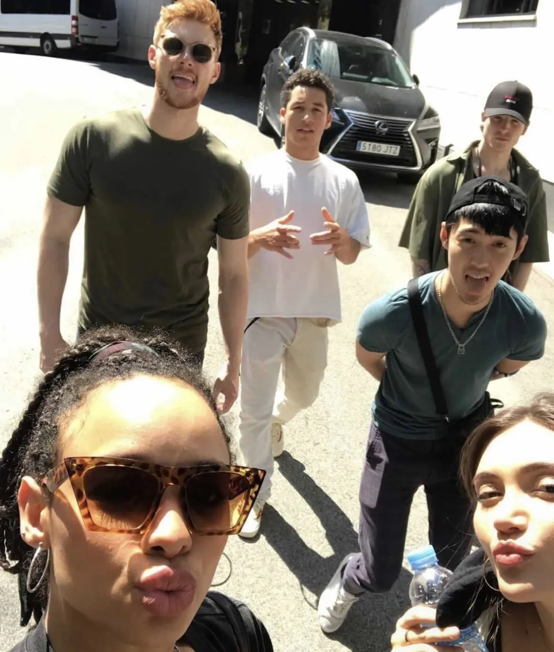 Sisi Stringer, Kieron Moore, Daniela Nieves, André Dae Kim, Andrew Liner, and Max Parker in Vampire Academy (2022)