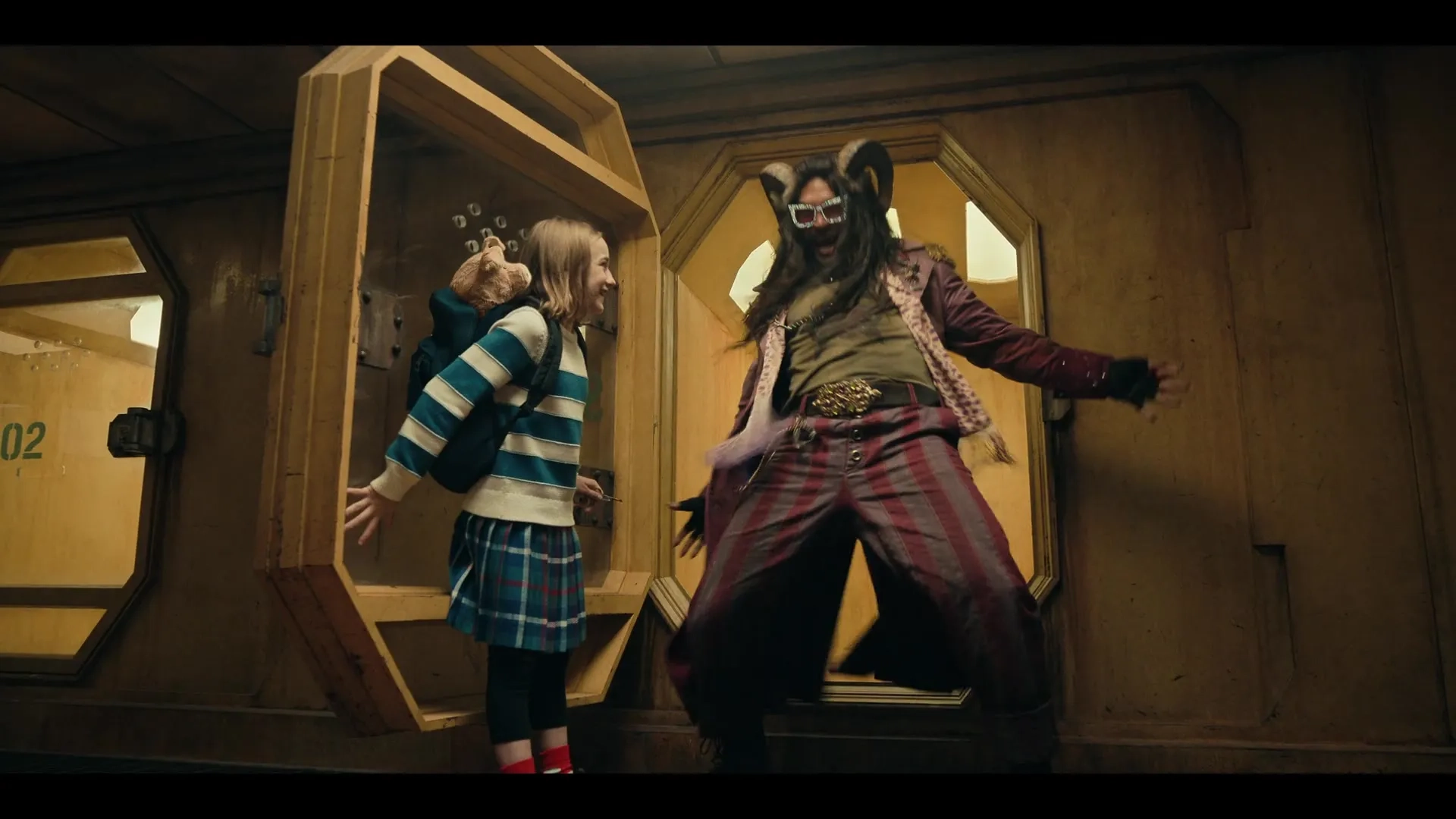 Jason Momoa and Marlow Barkley in Slumberland (2022)