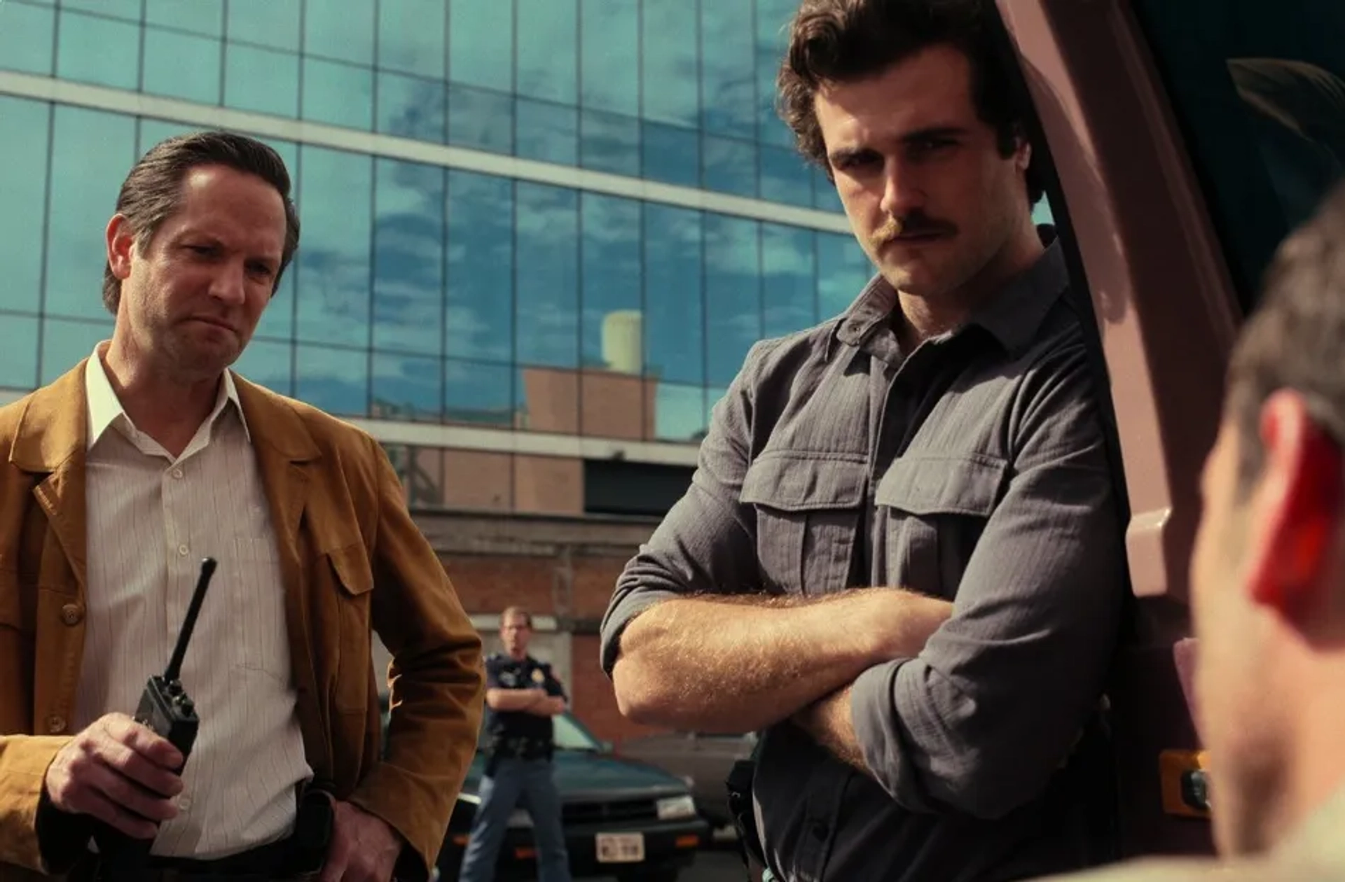 Matt Letscher and Beau Mirchoff in Narcos: Mexico: 12 Steps (2021)