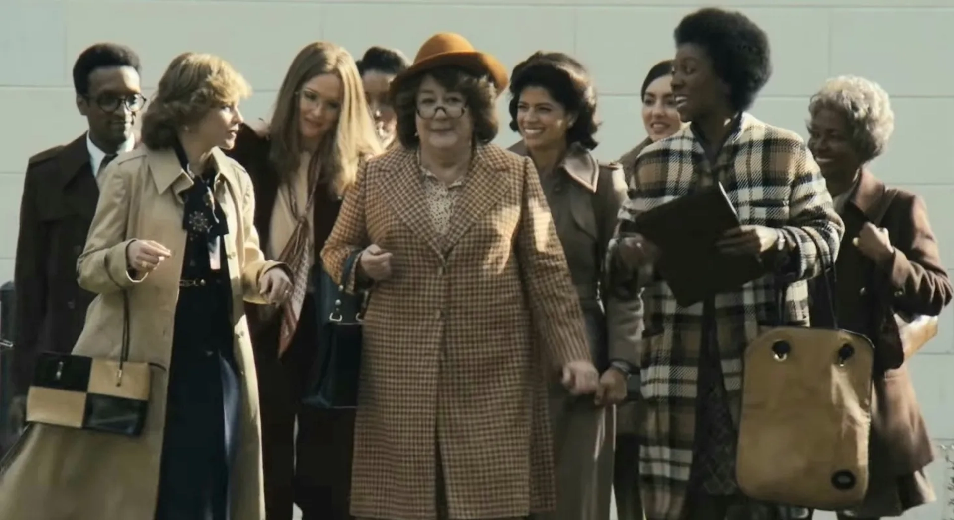 Elizabeth Banks, Rose Byrne, Margo Martindale, Andrea Navedo, and Melissa Joyner in Mrs. America (2020)