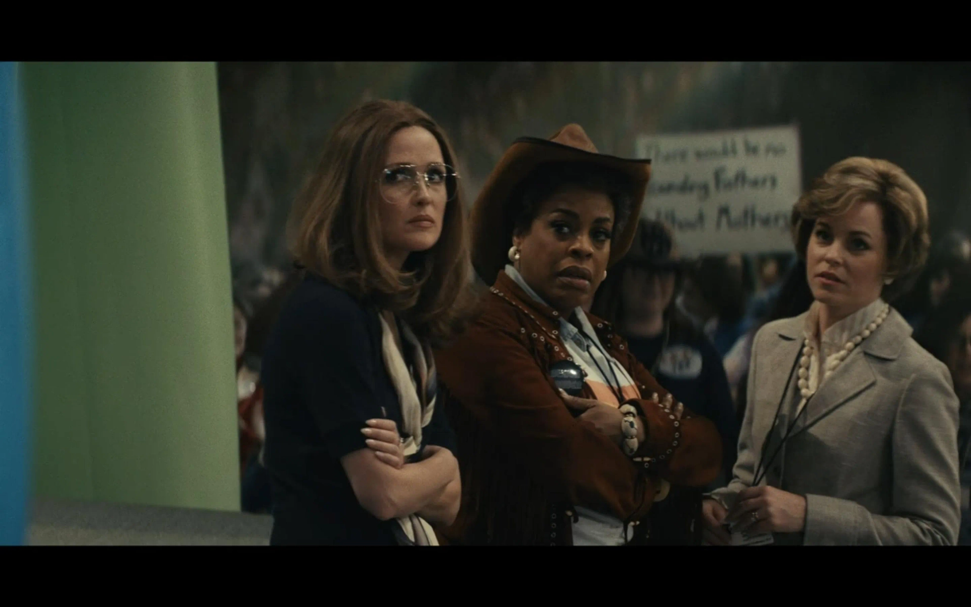 Elizabeth Banks, Rose Byrne, and Niecy Nash in Mrs. America (2020)