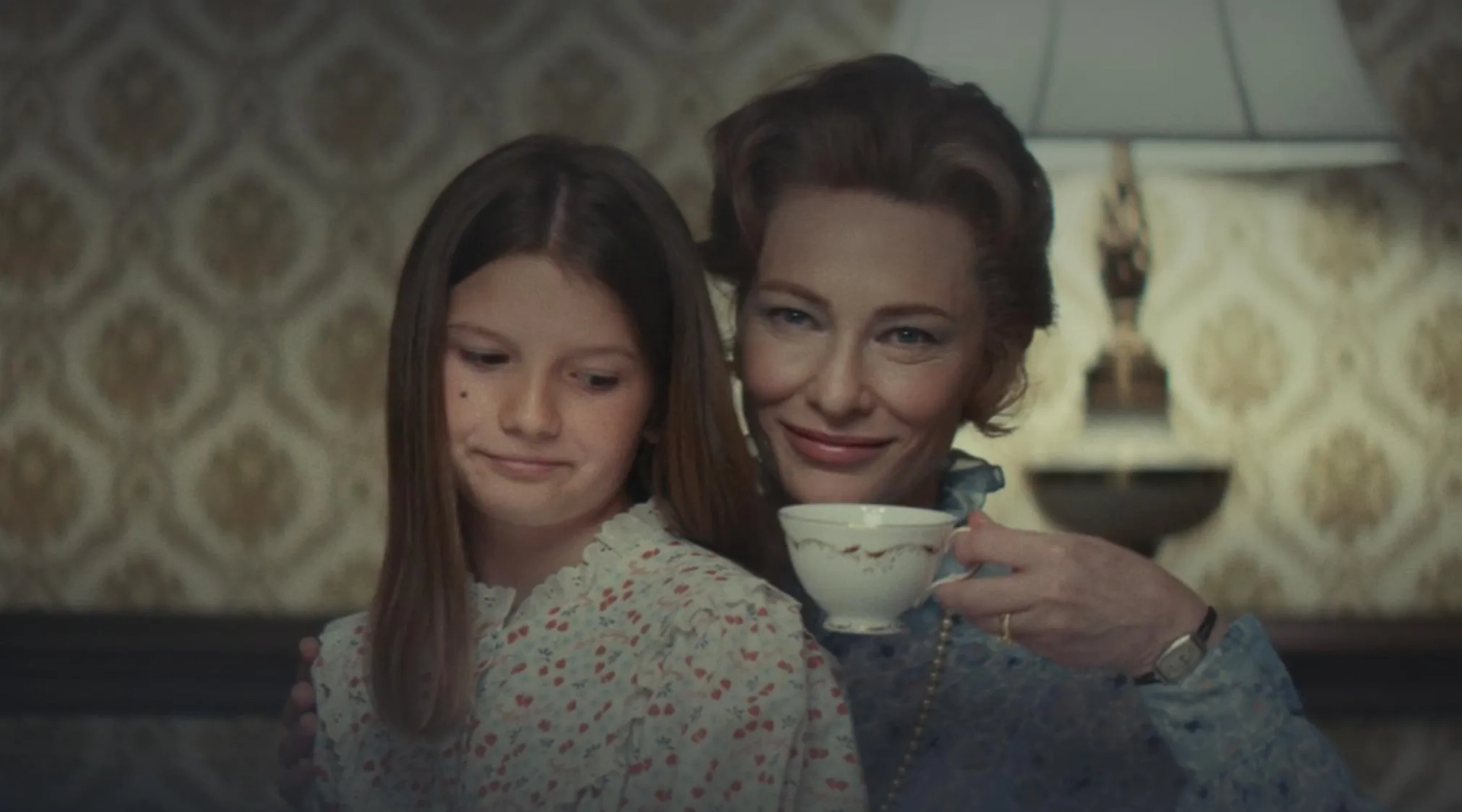 Cate Blanchett and Gracen Daly in Mrs. America (2020)