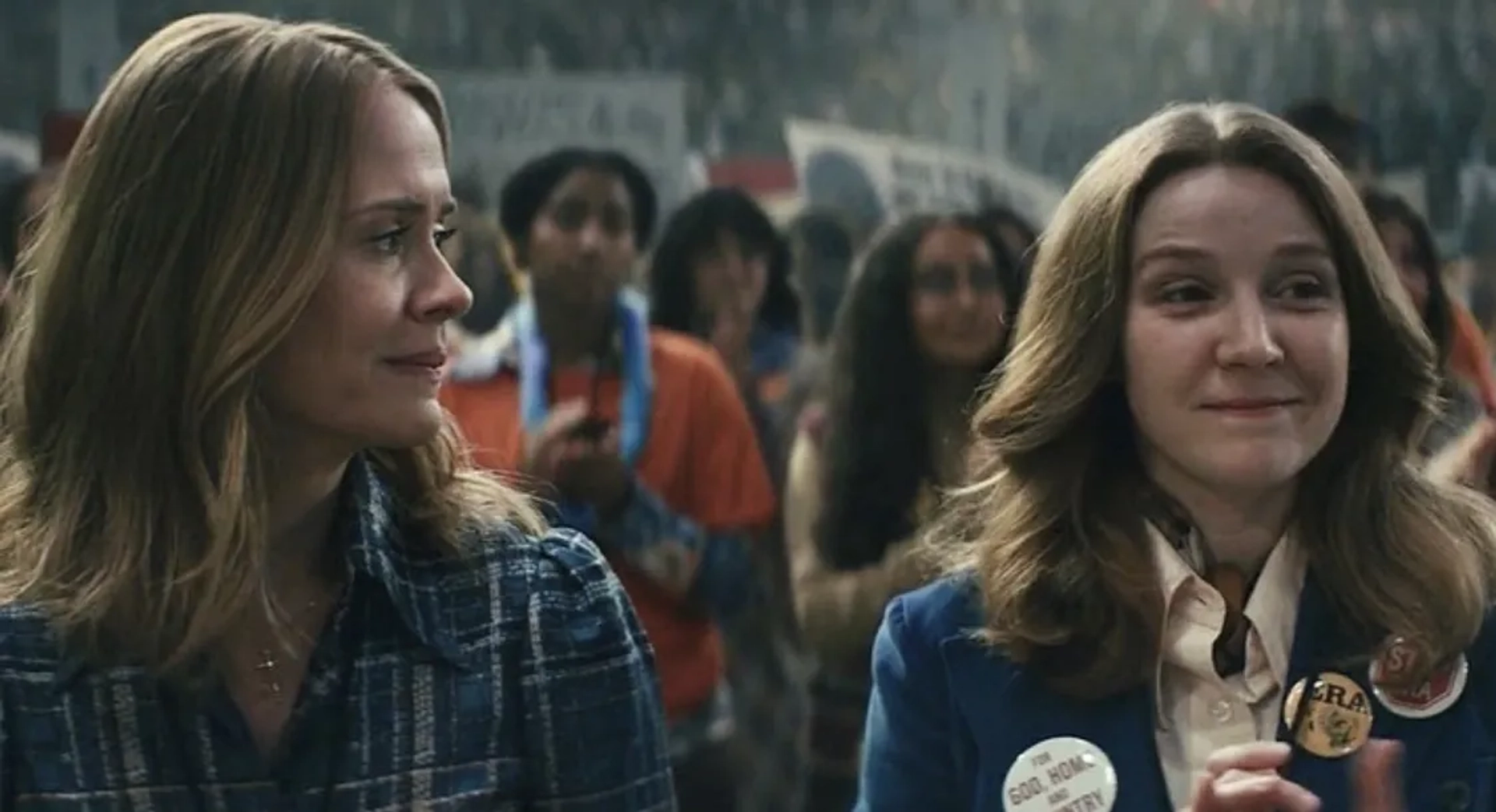 Sarah Paulson and Kayli Carter in Mrs. America (2020)