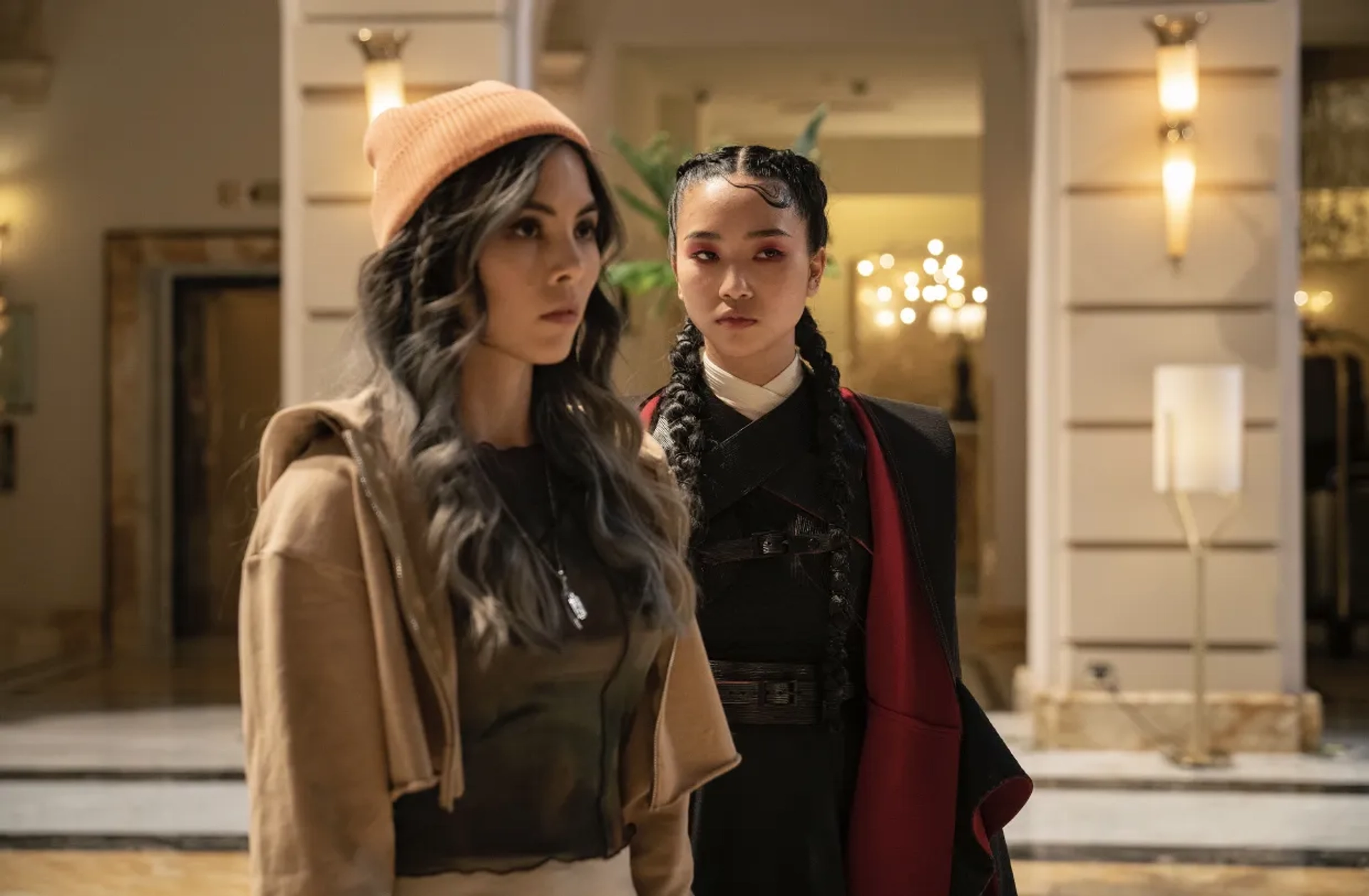 Anna Akana and Teresa Ting in Blade of the 47 Ronin (2022)