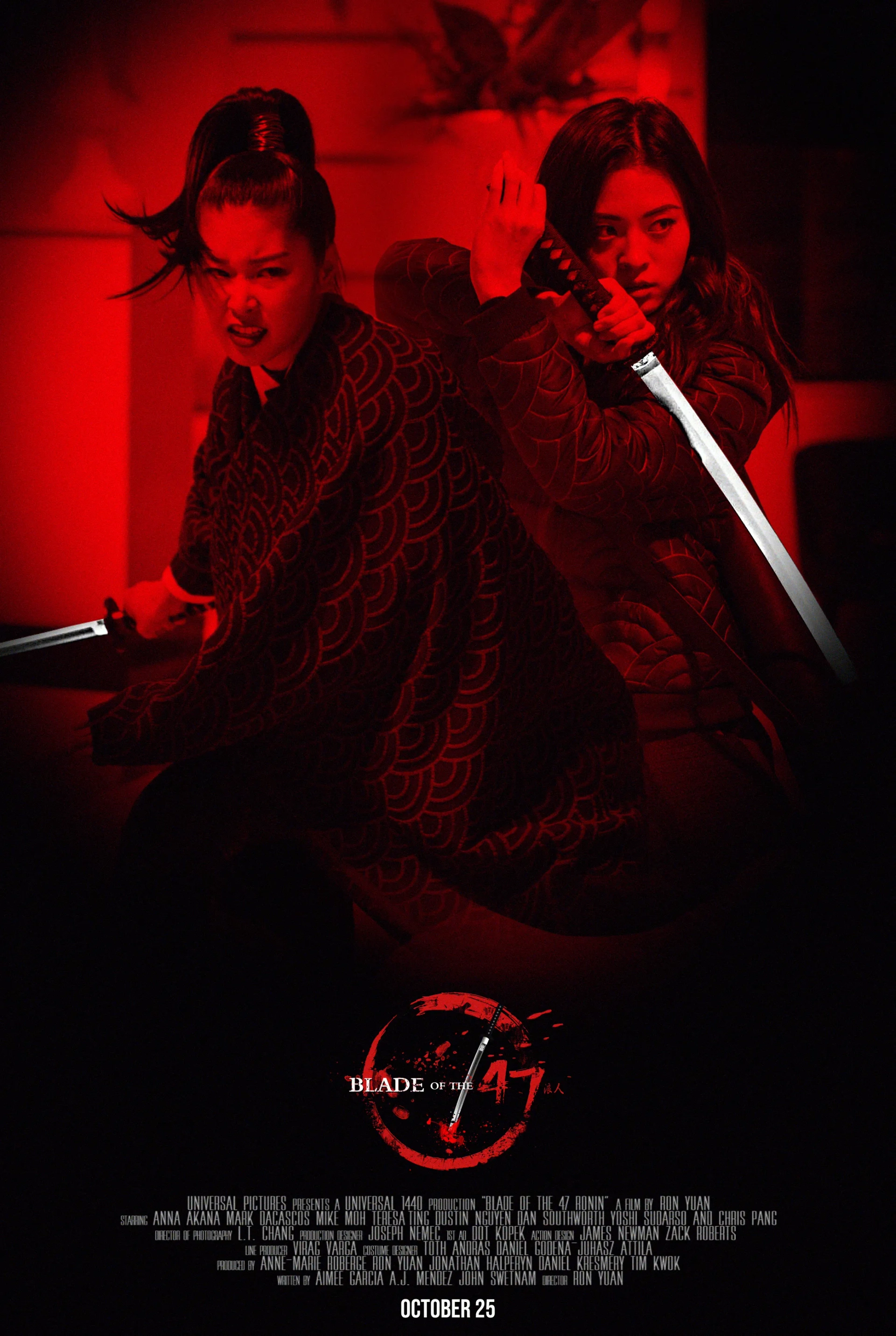 Luna Fujimoto and Chikako Fukuyama in Blade of the 47 Ronin (2022)