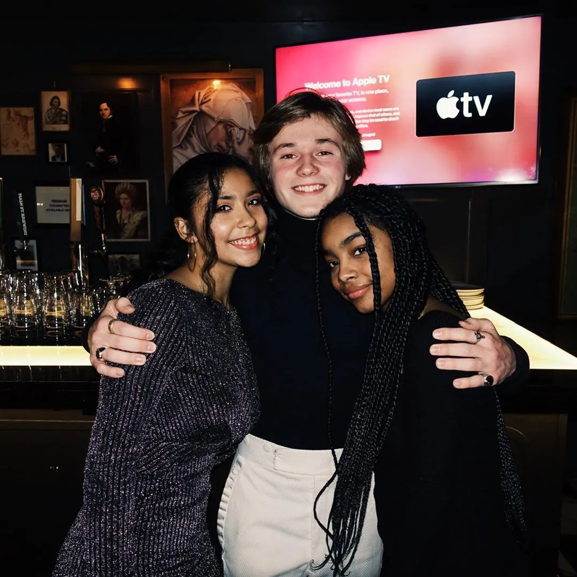 Madison Reyes, Jadah Marie, and Sacha Carlson at an event for Julie and the Phantoms (2020)