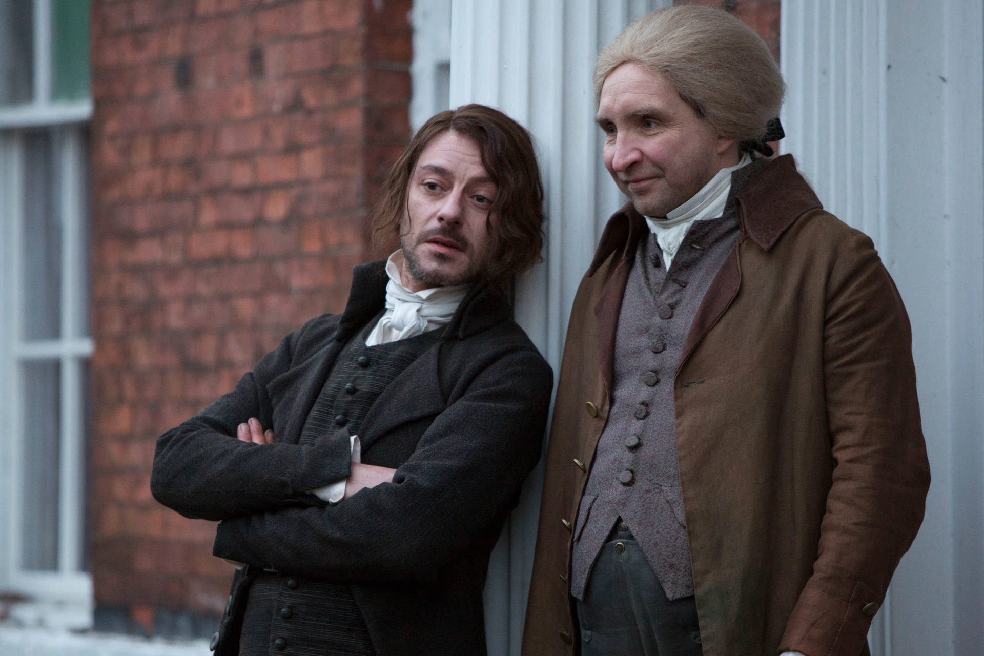 Enzo Cilenti and Eddie Marsan in Jonathan Strange & Mr Norrell (2015)