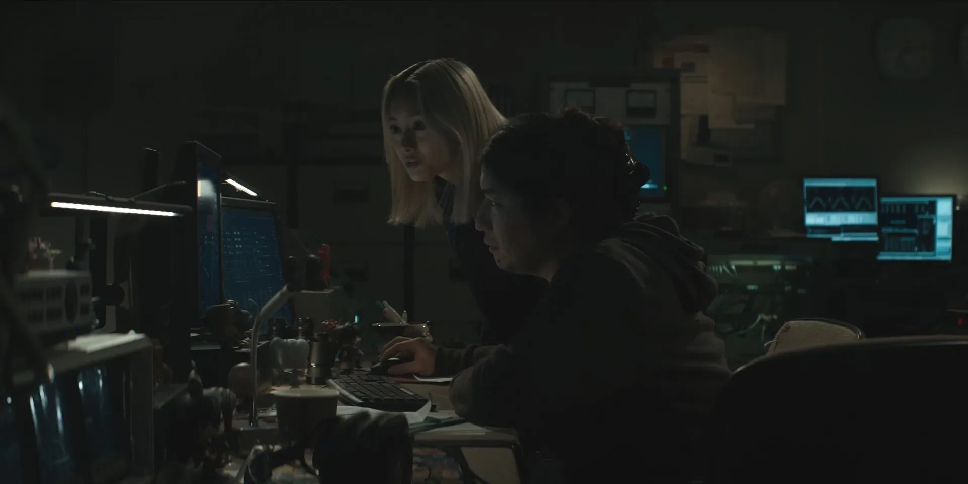 Daisuke Tsuji and Shioli Kutsuna in Invasion: Hope (2021)