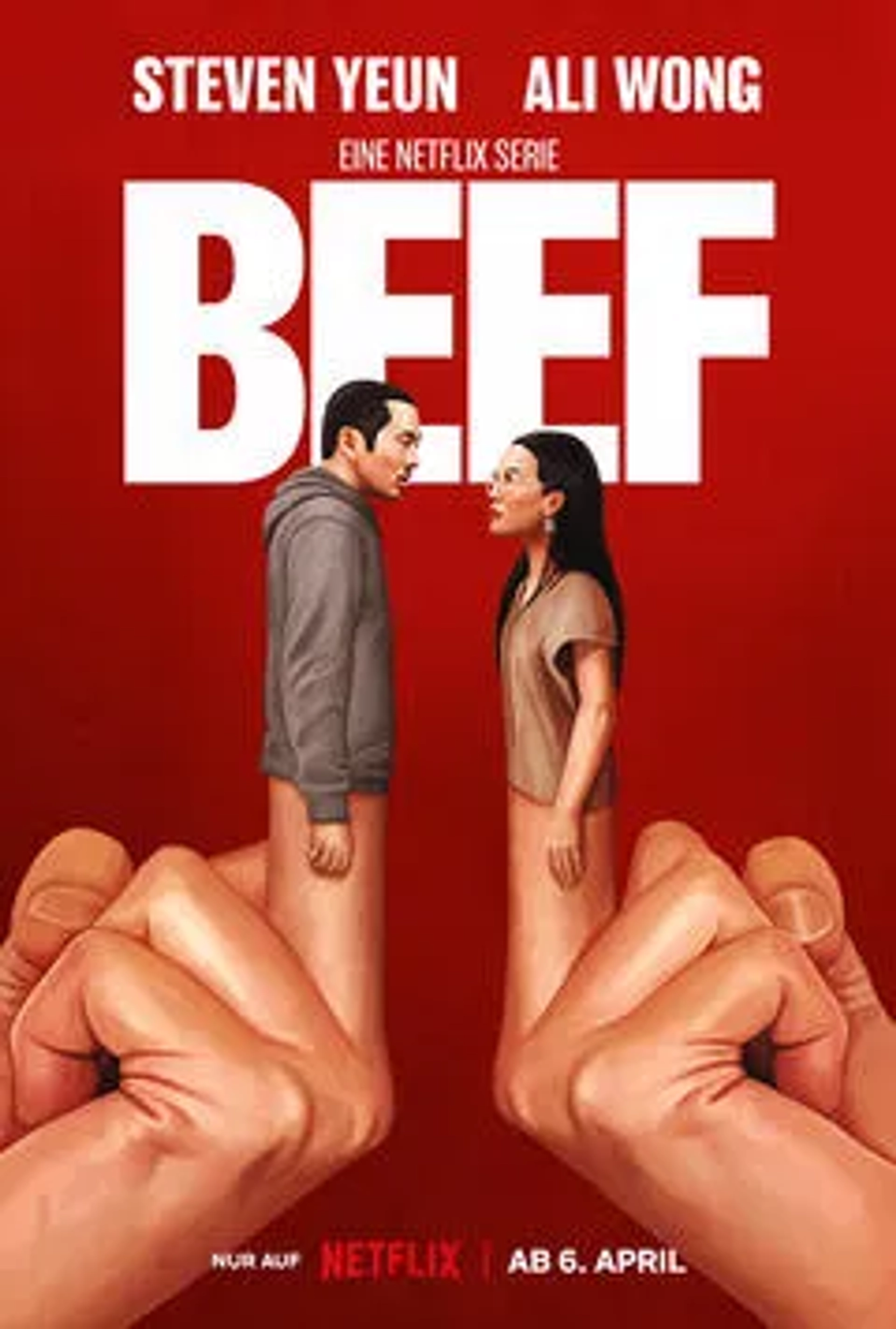 Steven Yeun and Ali Wong in Beef (2023)