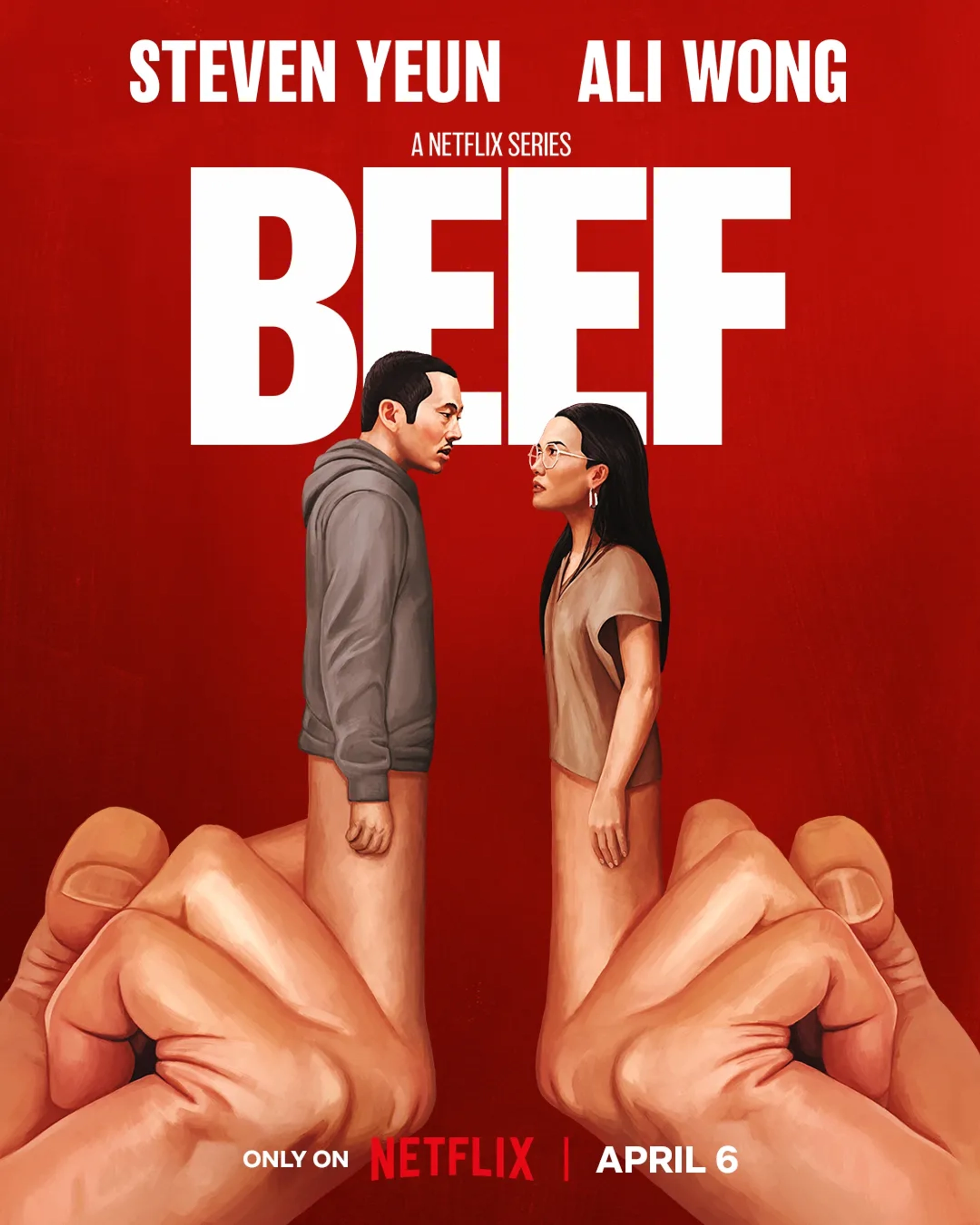 Steven Yeun and Ali Wong in Beef (2023)