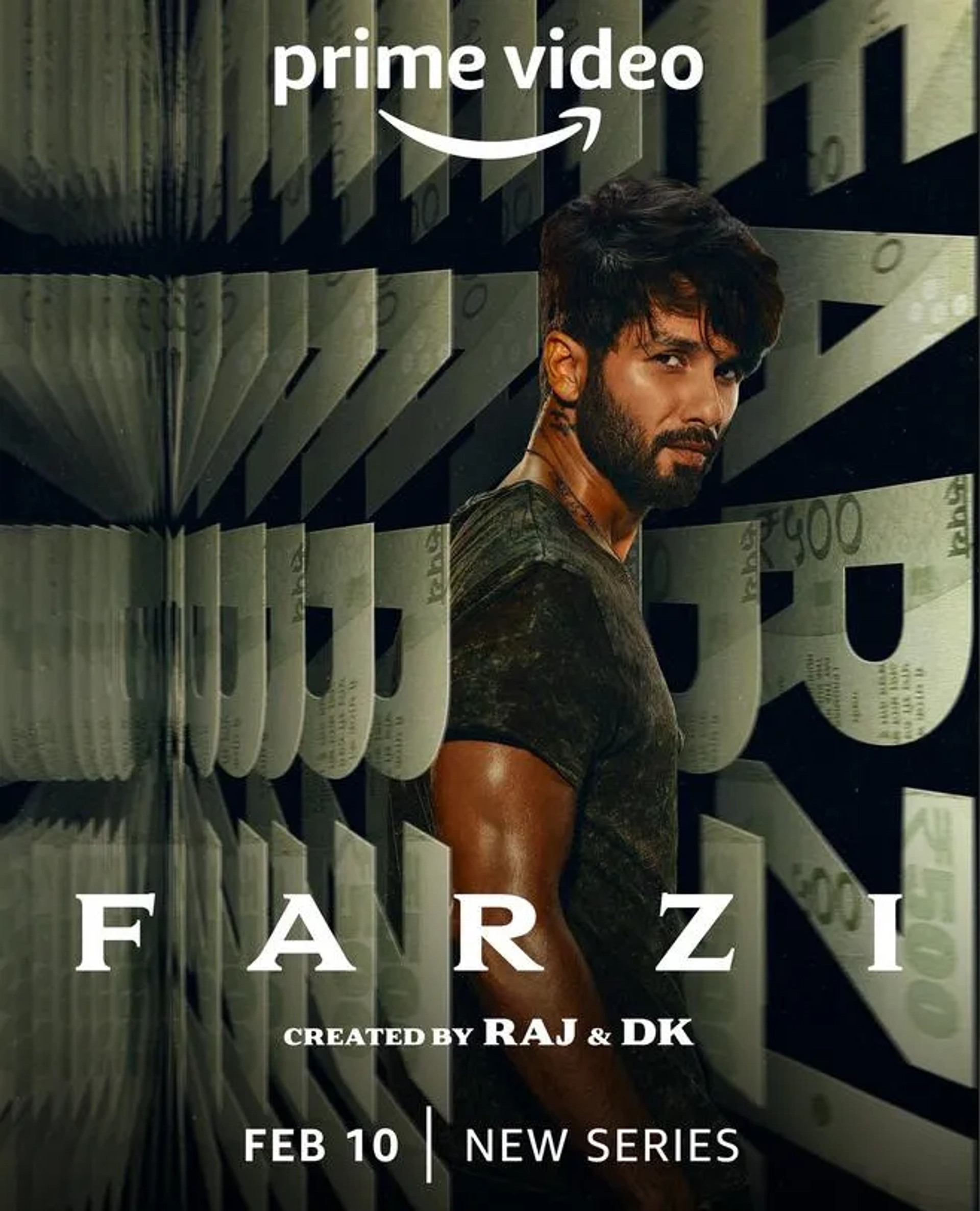 Shahid Kapoor in Farzi (2023)