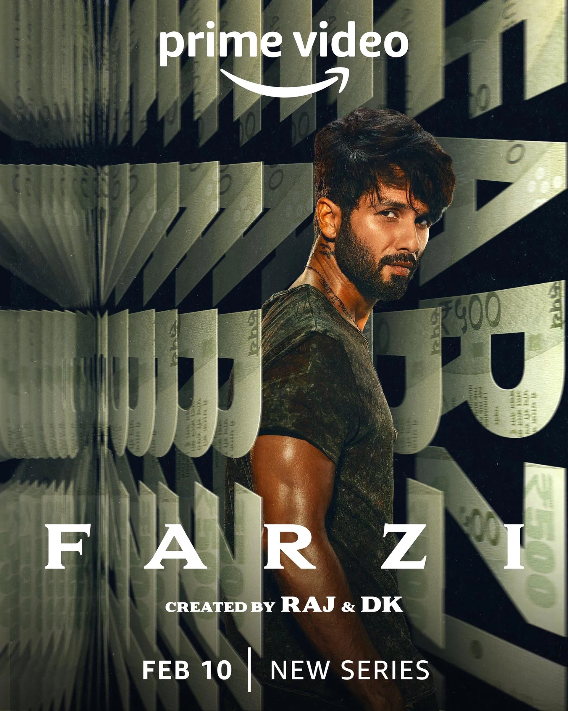 Shahid Kapoor in Farzi (2023)