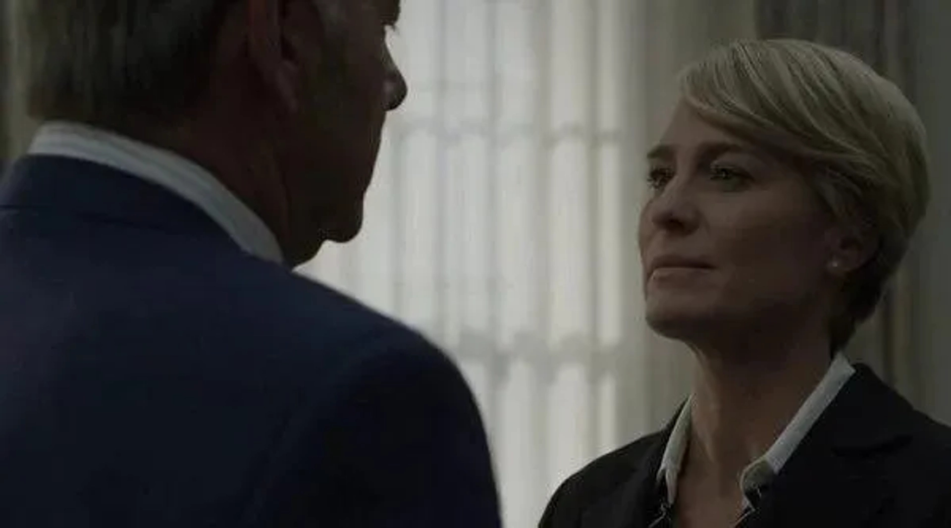 Kevin Spacey and Robin Wright in House of Cards (2013)