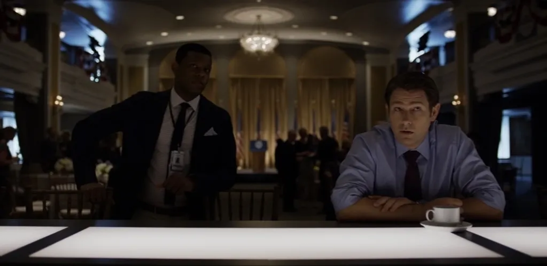 Derek Cecil and Korey Jackson in House of Cards (2013)