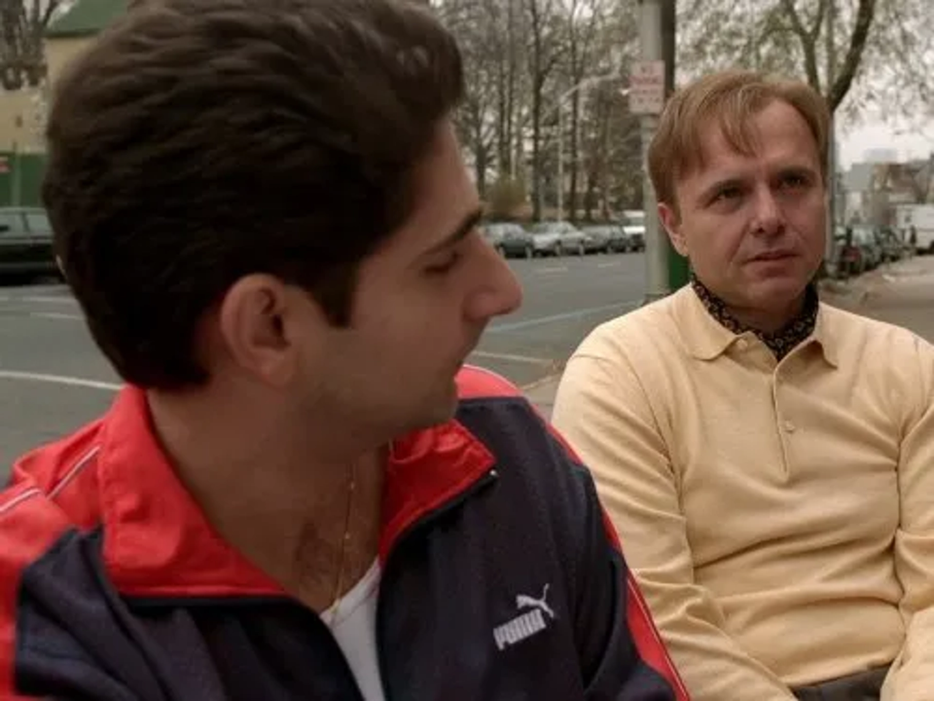 Joe Pantoliano and Michael Imperioli in The Sopranos (1999)