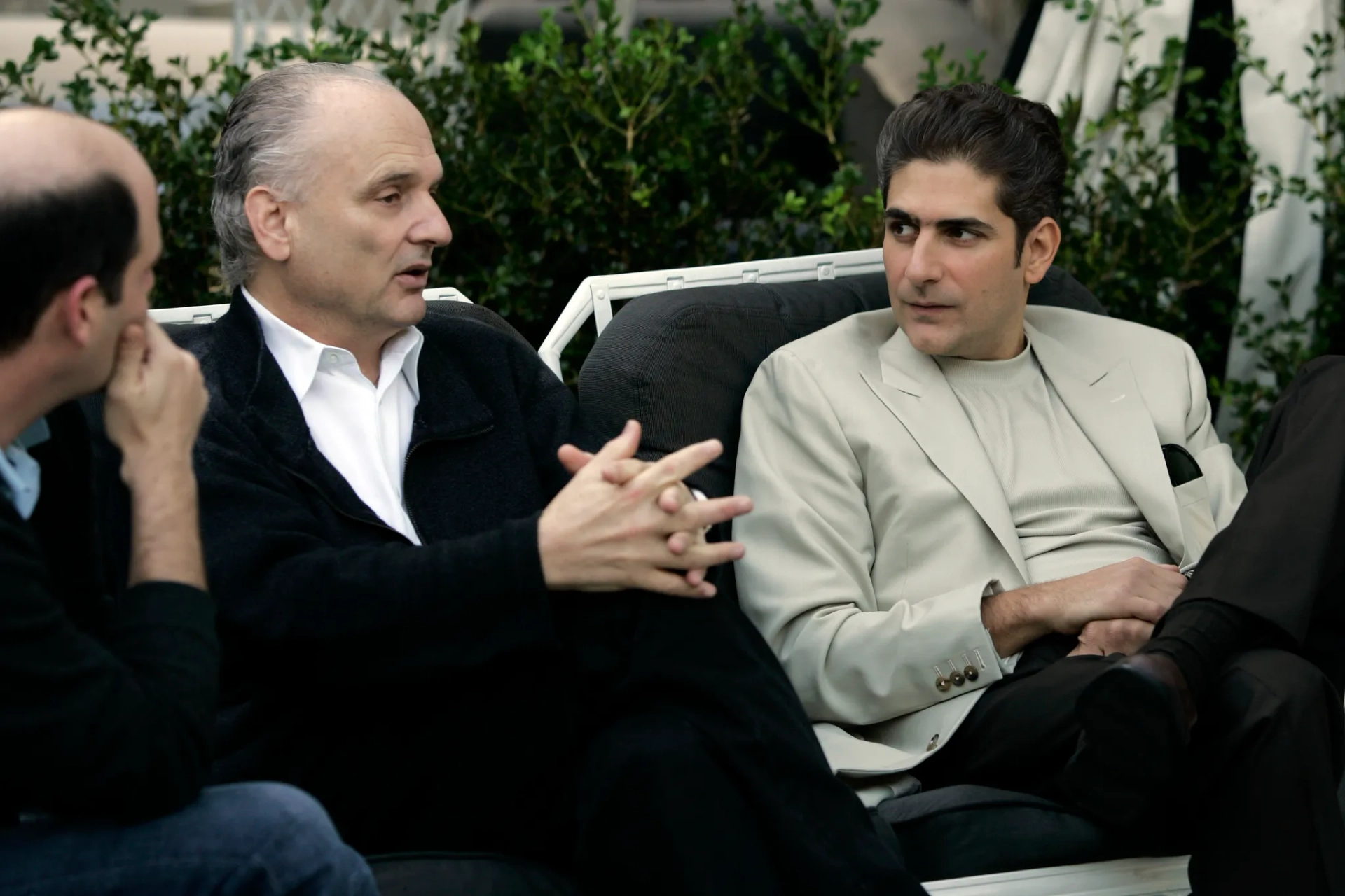 David Chase and Michael Imperioli in The Sopranos (1999)