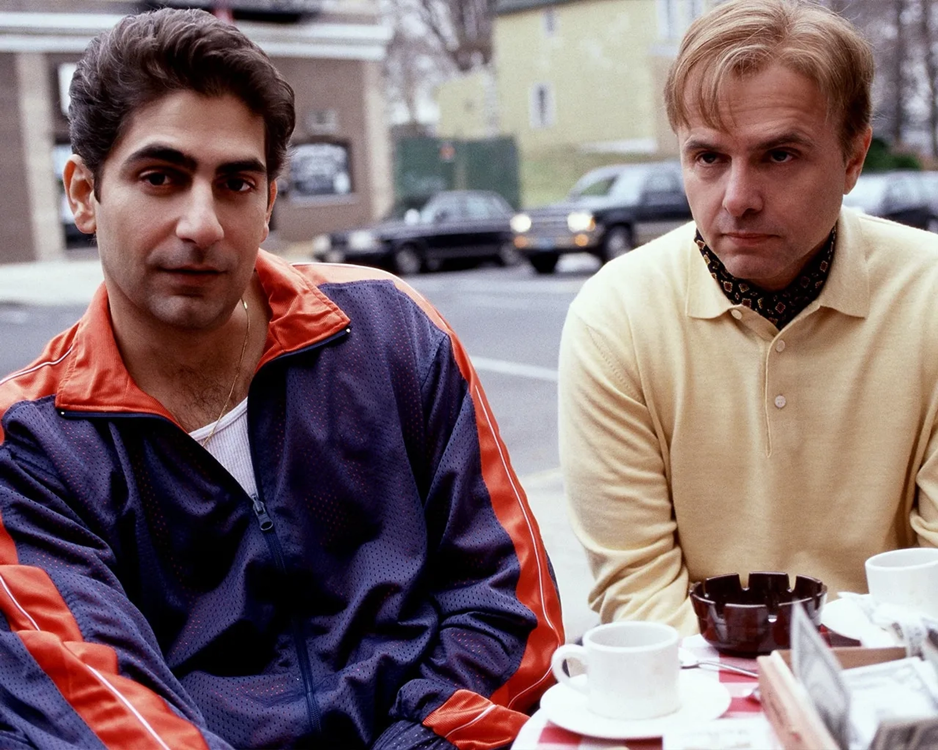 Joe Pantoliano and Michael Imperioli in The Sopranos (1999)