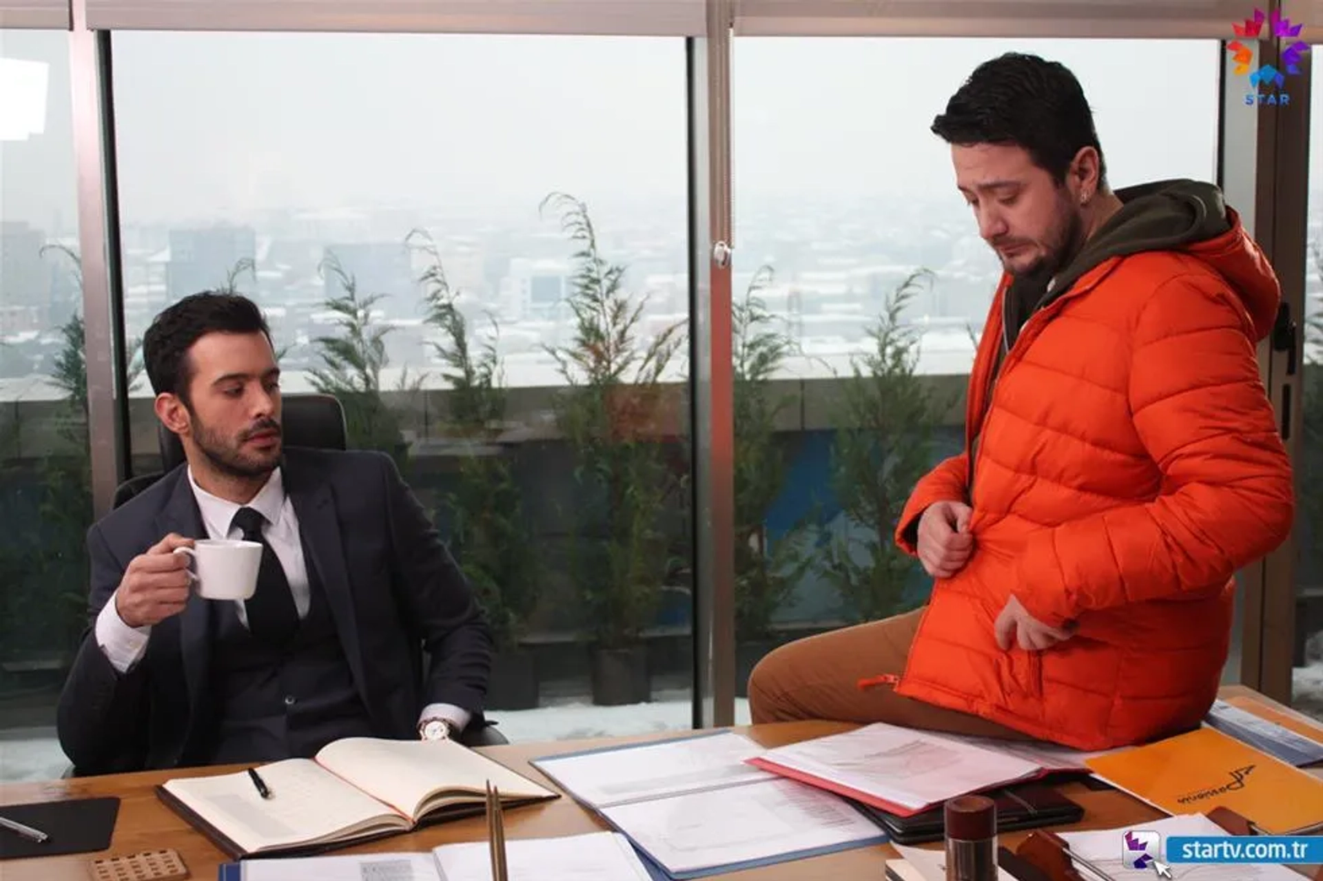 Baris Arduç and Onur Büyüktopçu in Love for Rent (2015)