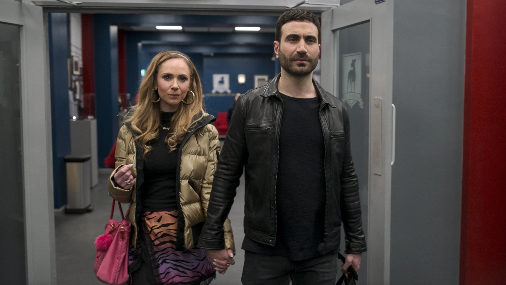 Juno Temple and Brett Goldstein in Ted Lasso (2020)