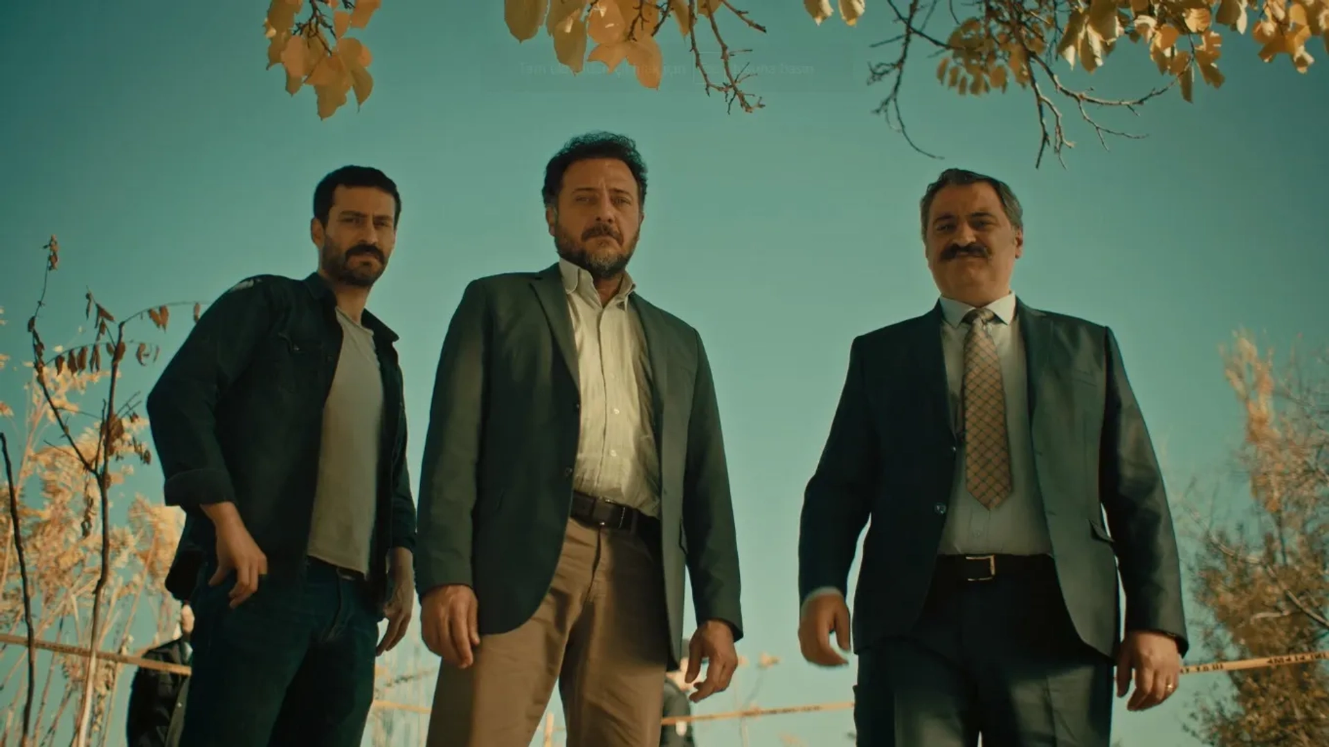 Yigit Özsener, Bülent Düzgünoglu, and Ekin Koç in The Steppe (2018)