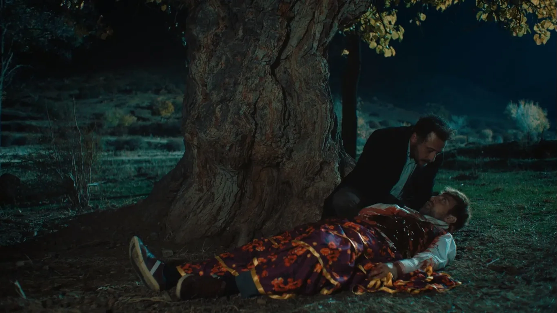 Yigit Özsener and Ahmet Varli in The Steppe (2018)