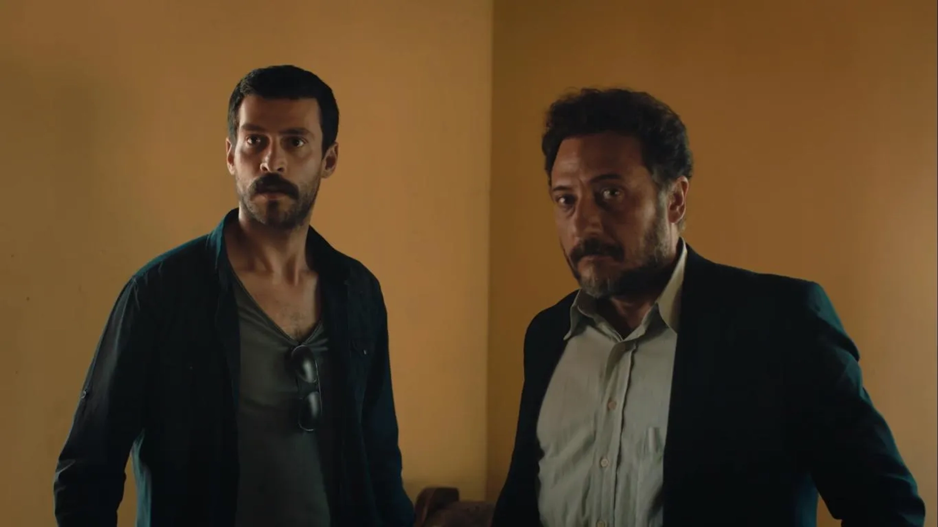 Yigit Özsener and Ekin Koç in The Steppe (2018)