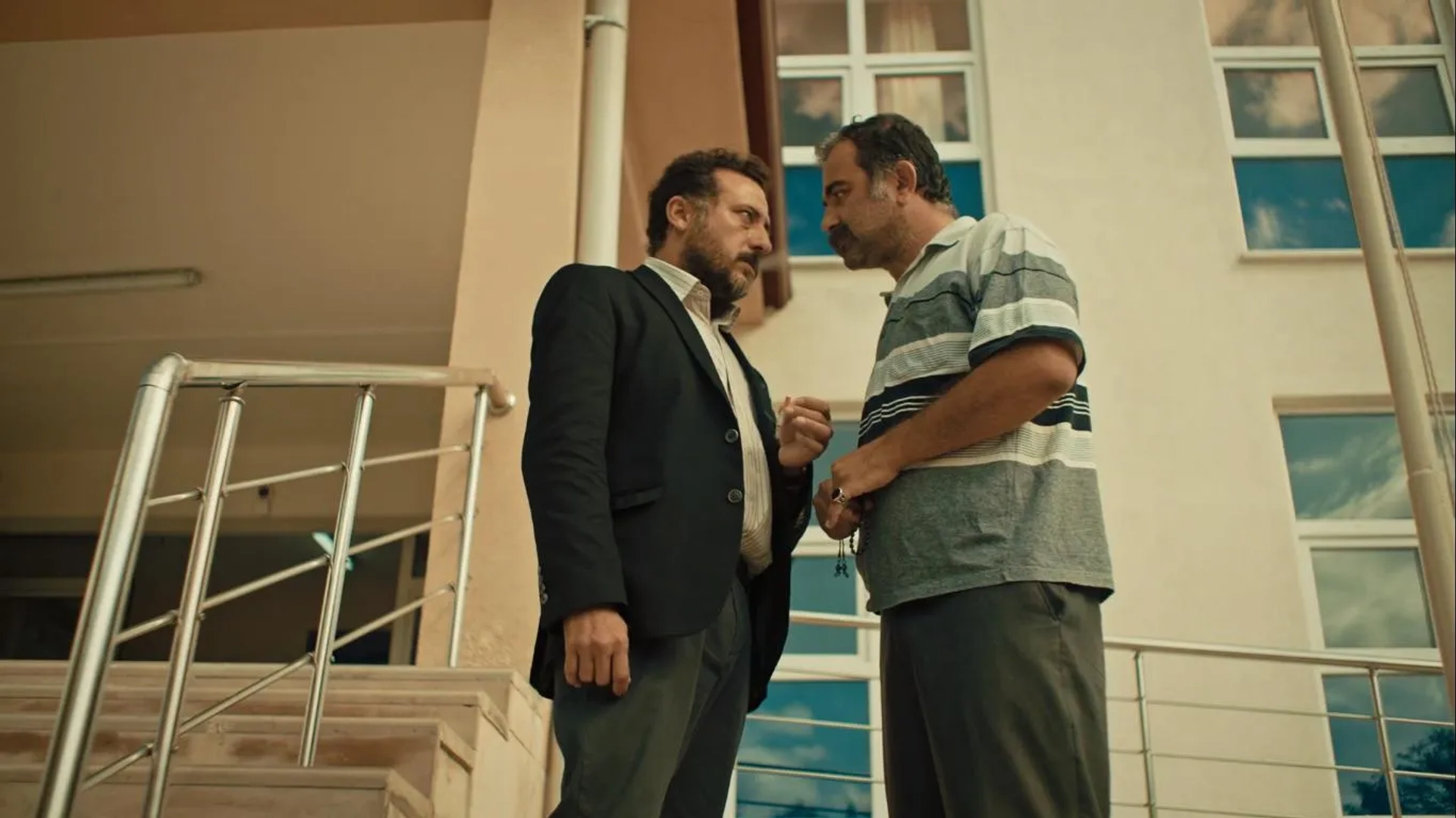 Yigit Özsener and Sinan Demirer in The Steppe (2018)