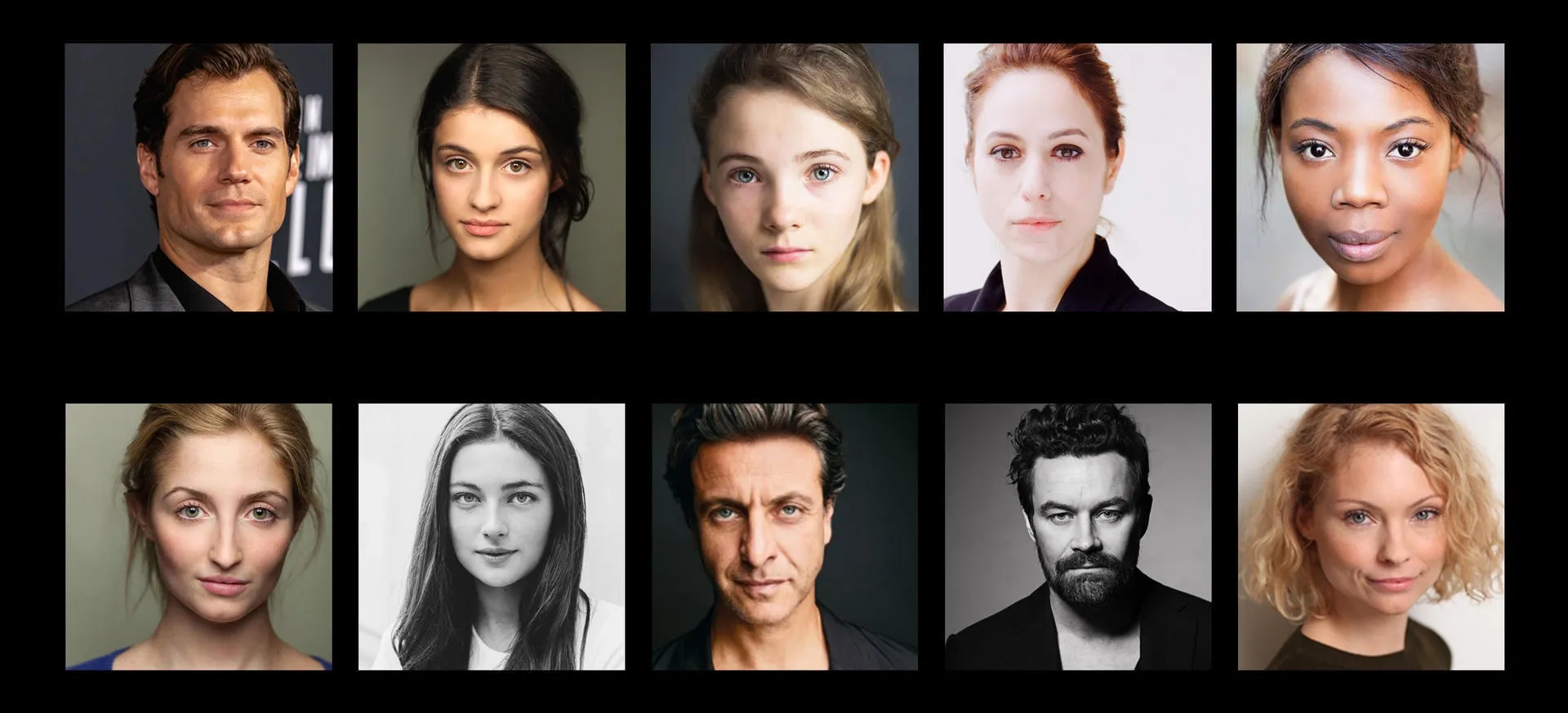 Henry Cavill, Adam Levy, Jodhi May, Björn Hlynur Haraldsson, MyAnna Buring, Mimi Ndiweni, Therica Wilson-Read, Millie Brady, Freya Allan, and Anya Chalotra in The Witcher (2019)