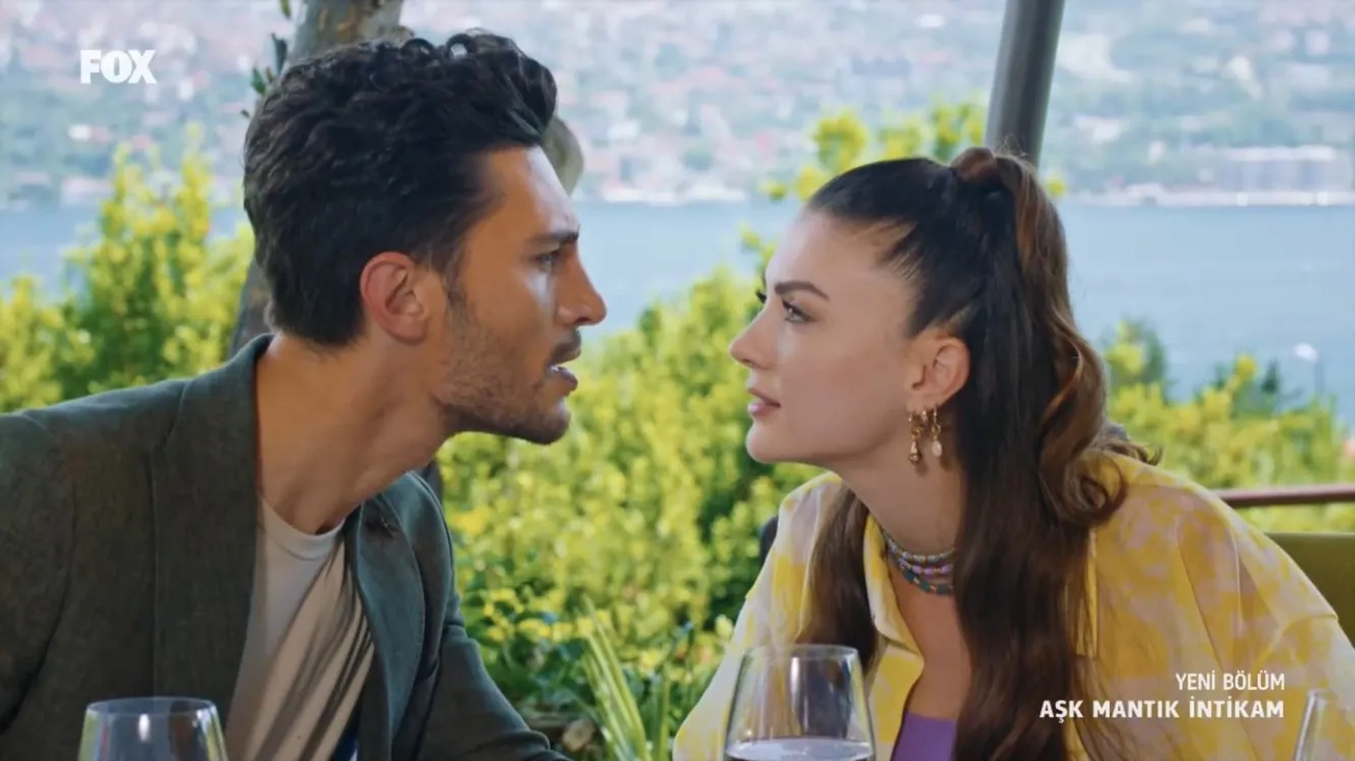 Burcu Özberk and Ilhan Sen in Love, Reason, Get Even (2021)