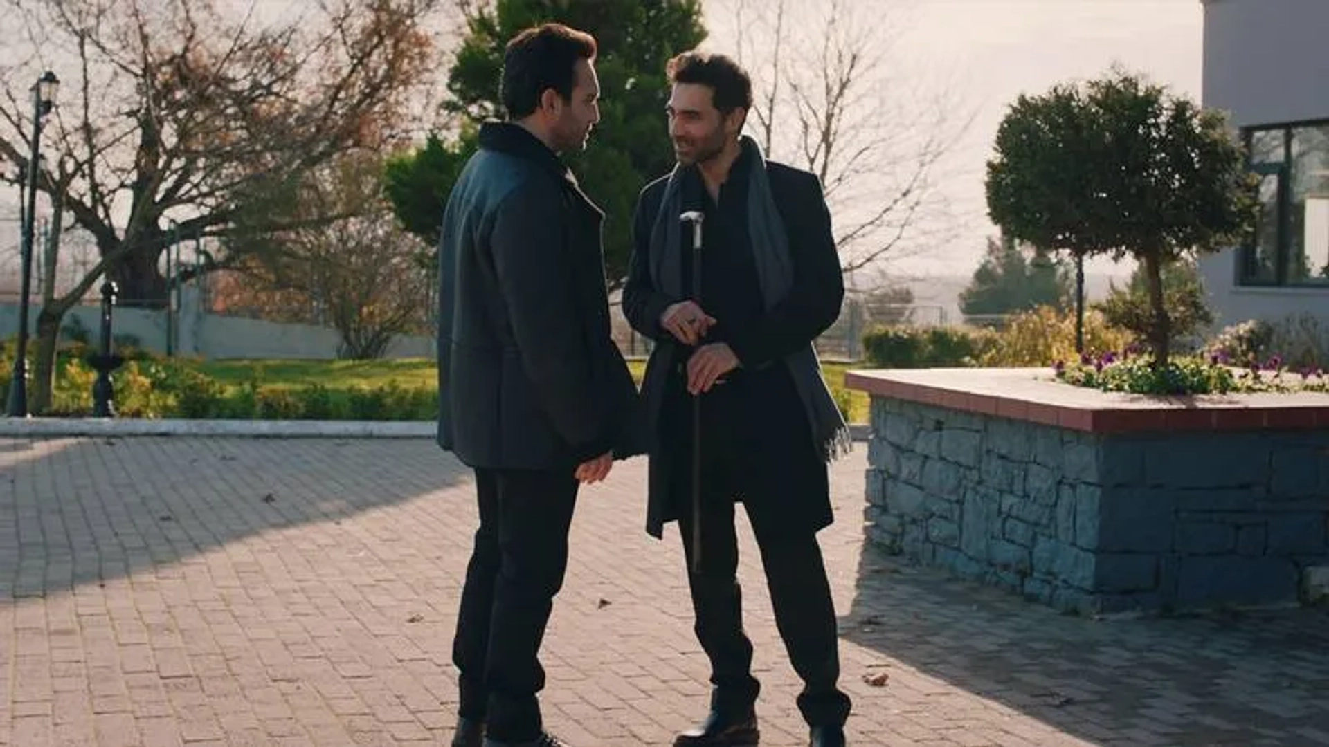 Bugra Gülsoy and Mustafa Yildiran in Azize (2019)