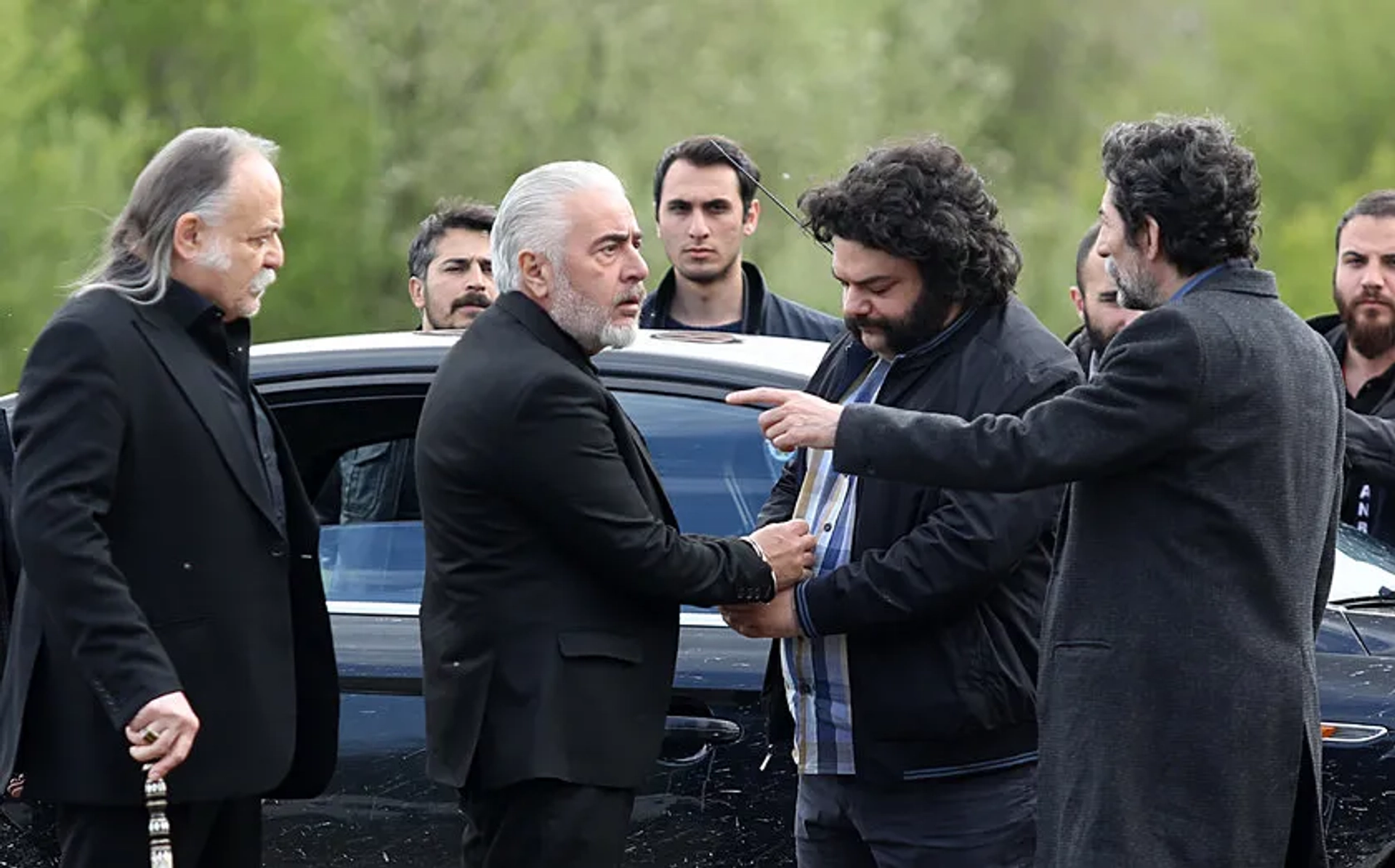 Mustafa Ugurlu, Ugur Yücel, Çetin Tekindor, and Baris Kiralioglu in Insider (2016)