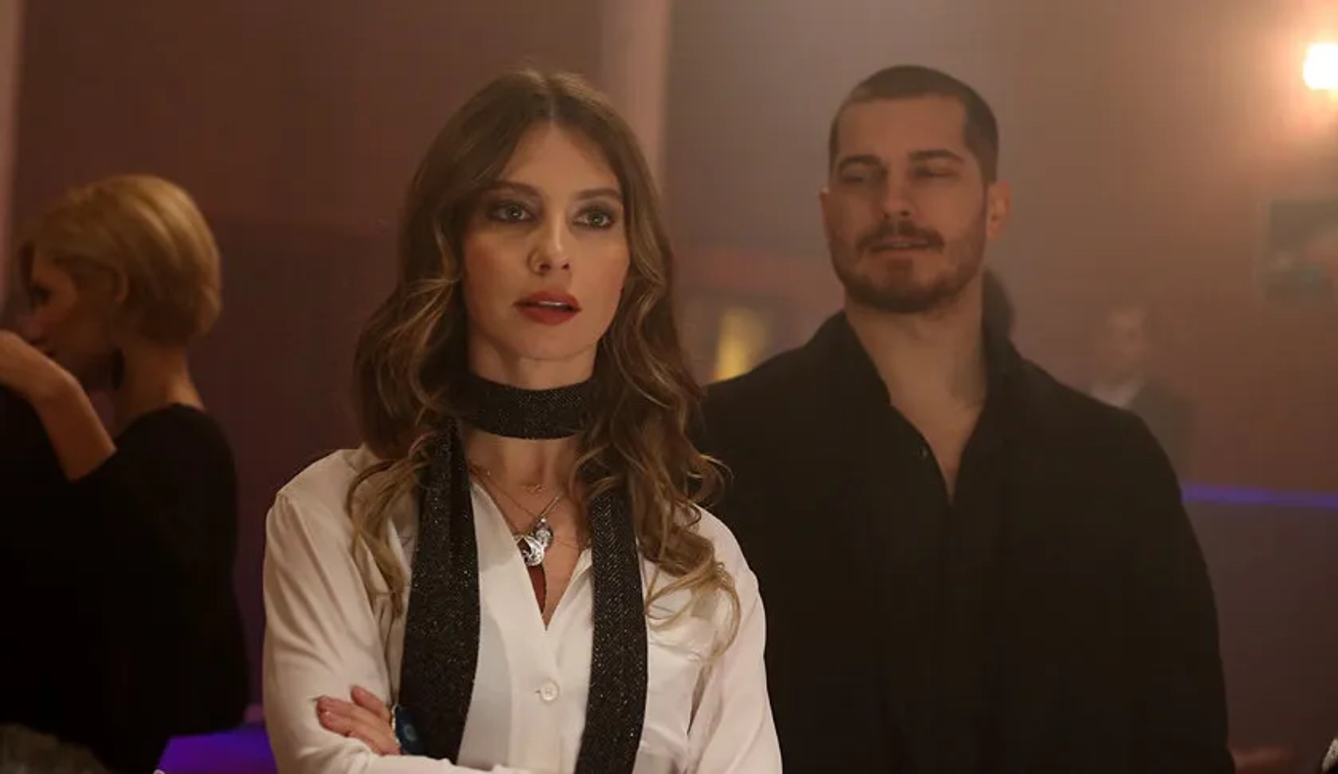 Tuba Ünsal and Çagatay Ulusoy in Insider (2016)