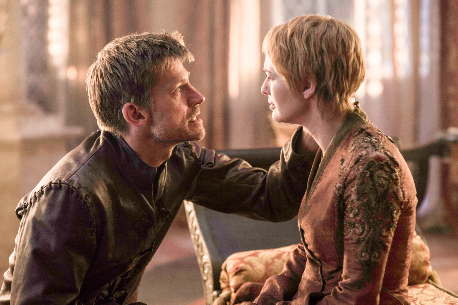 Nikolaj Coster-Waldau and Lena Headey in Game of Thrones (2011)