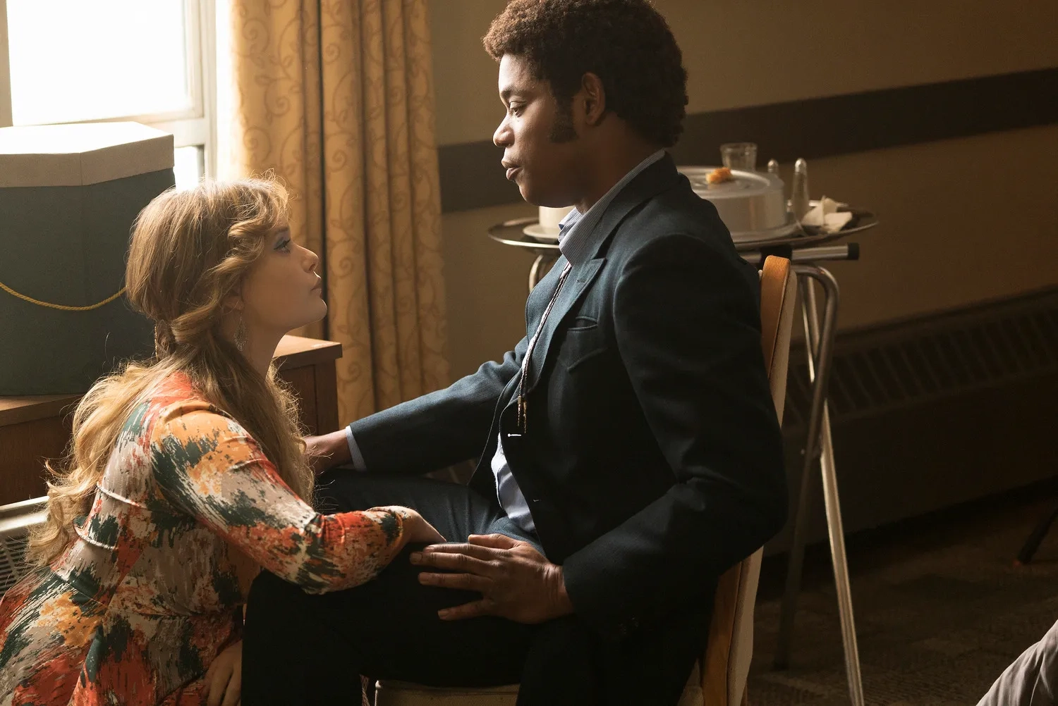 Bokeem Woodbine and Rachel Keller in Fargo (2014)