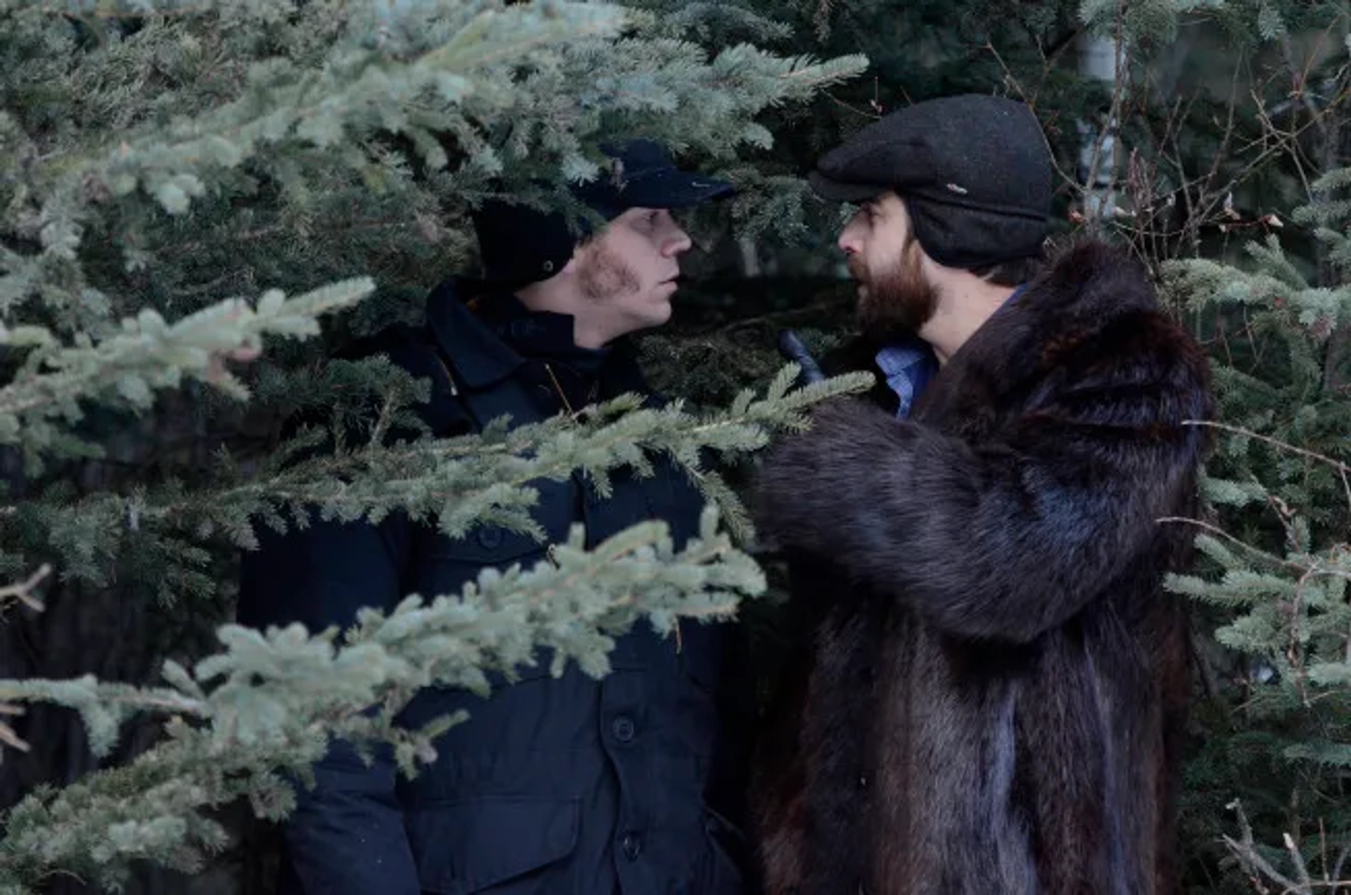 Adam Goldberg and Russell Harvard in Fargo (2014)