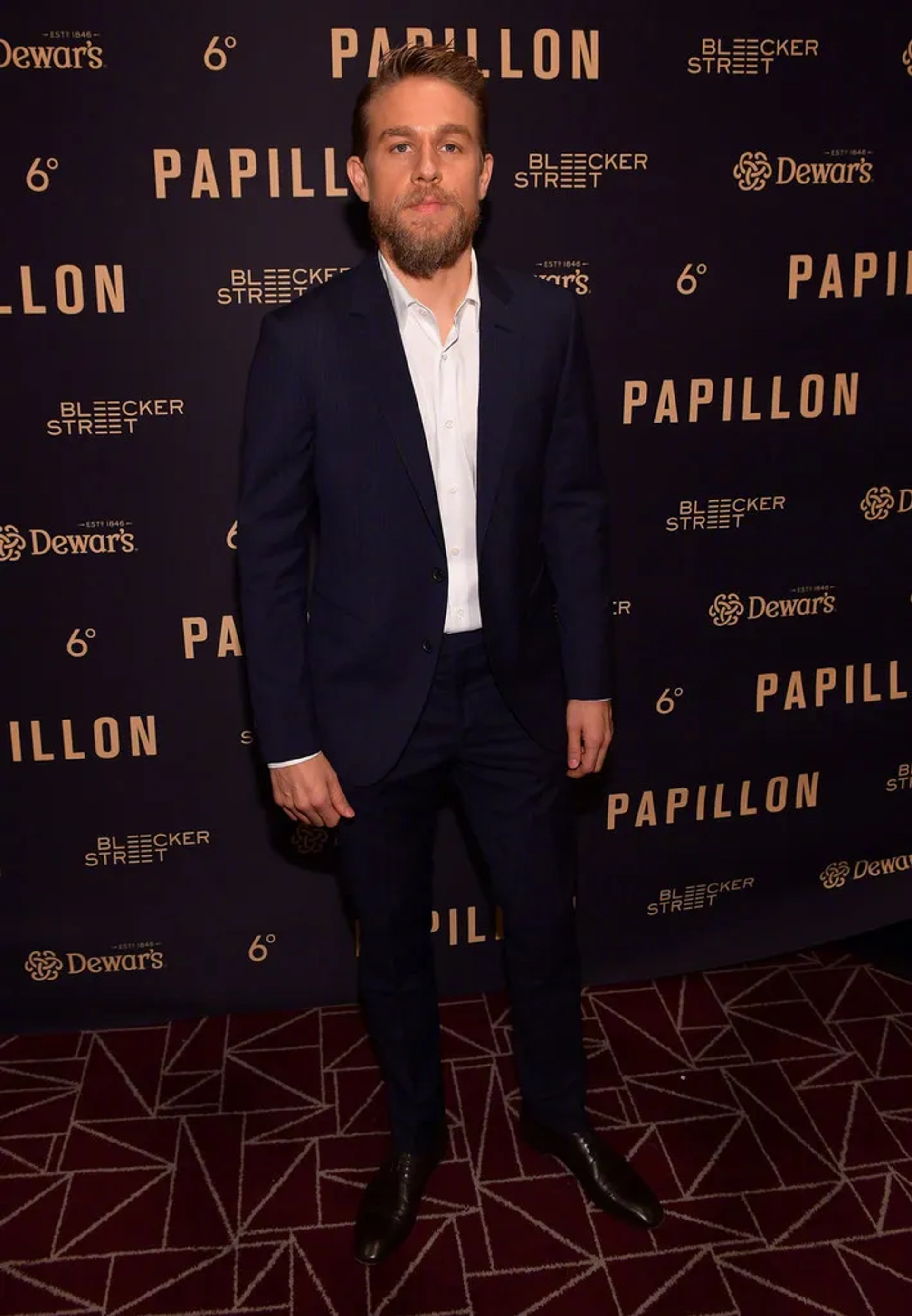 Charlie Hunnam at an event for Papillon (2017)