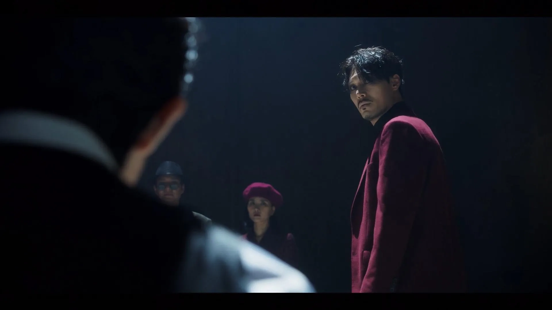 Park Hoon, Park Yoo-mil, Jung Dong-geun, and Lee Soo-hyuk in Tomorrow (2022)