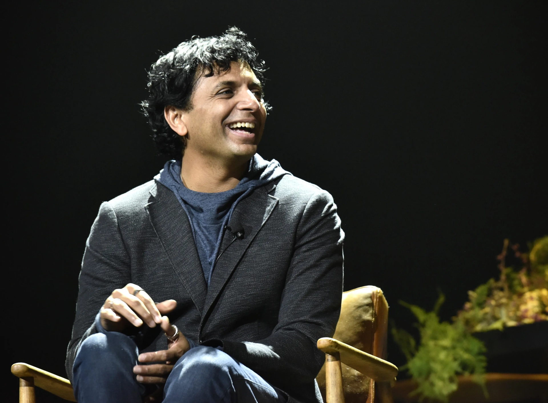 M. Night Shyamalan at an event for Servant (2019)