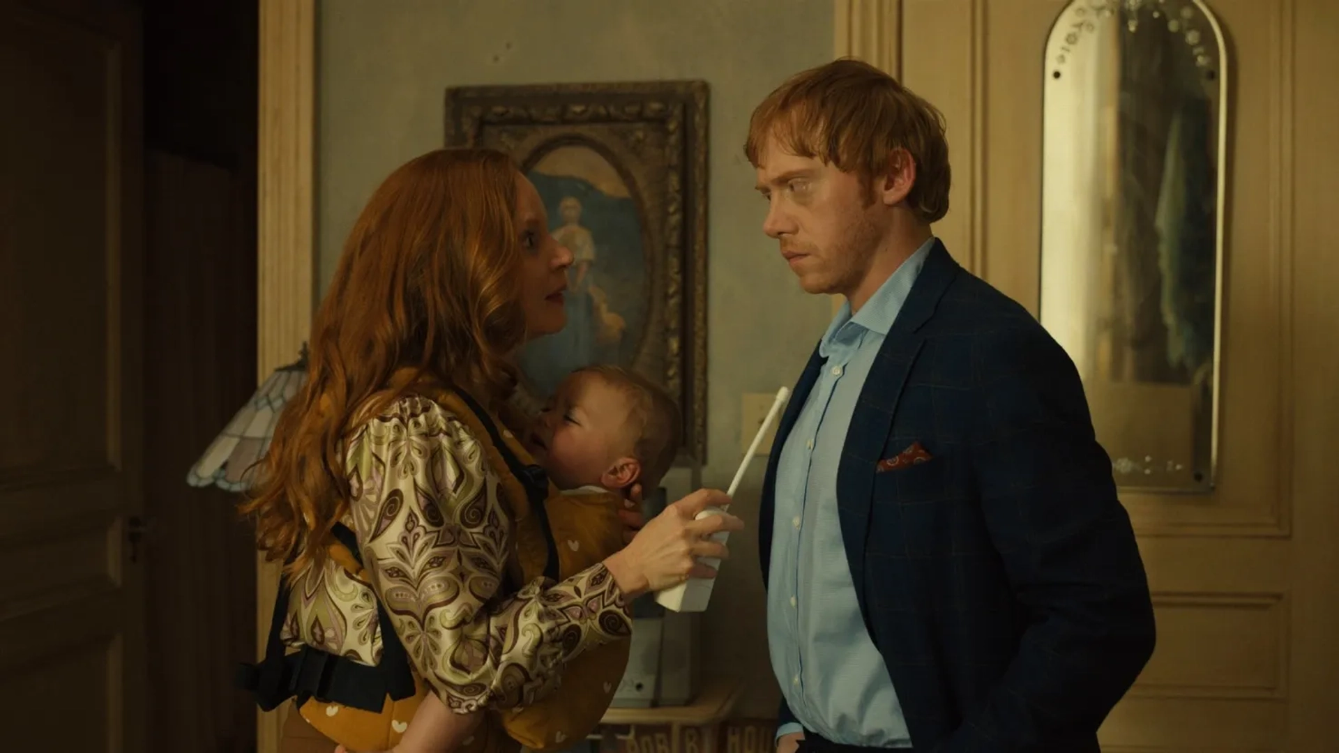 Lauren Ambrose and Rupert Grint in Servant: Commitment (2022)