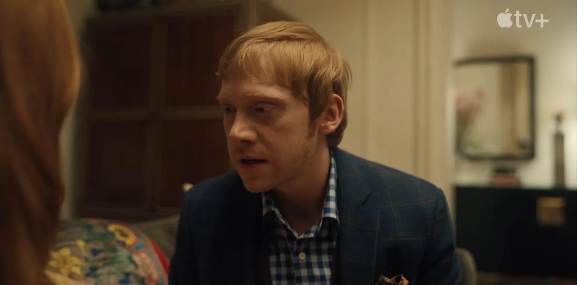 Lauren Ambrose and Rupert Grint in Servant: Hair (2022)