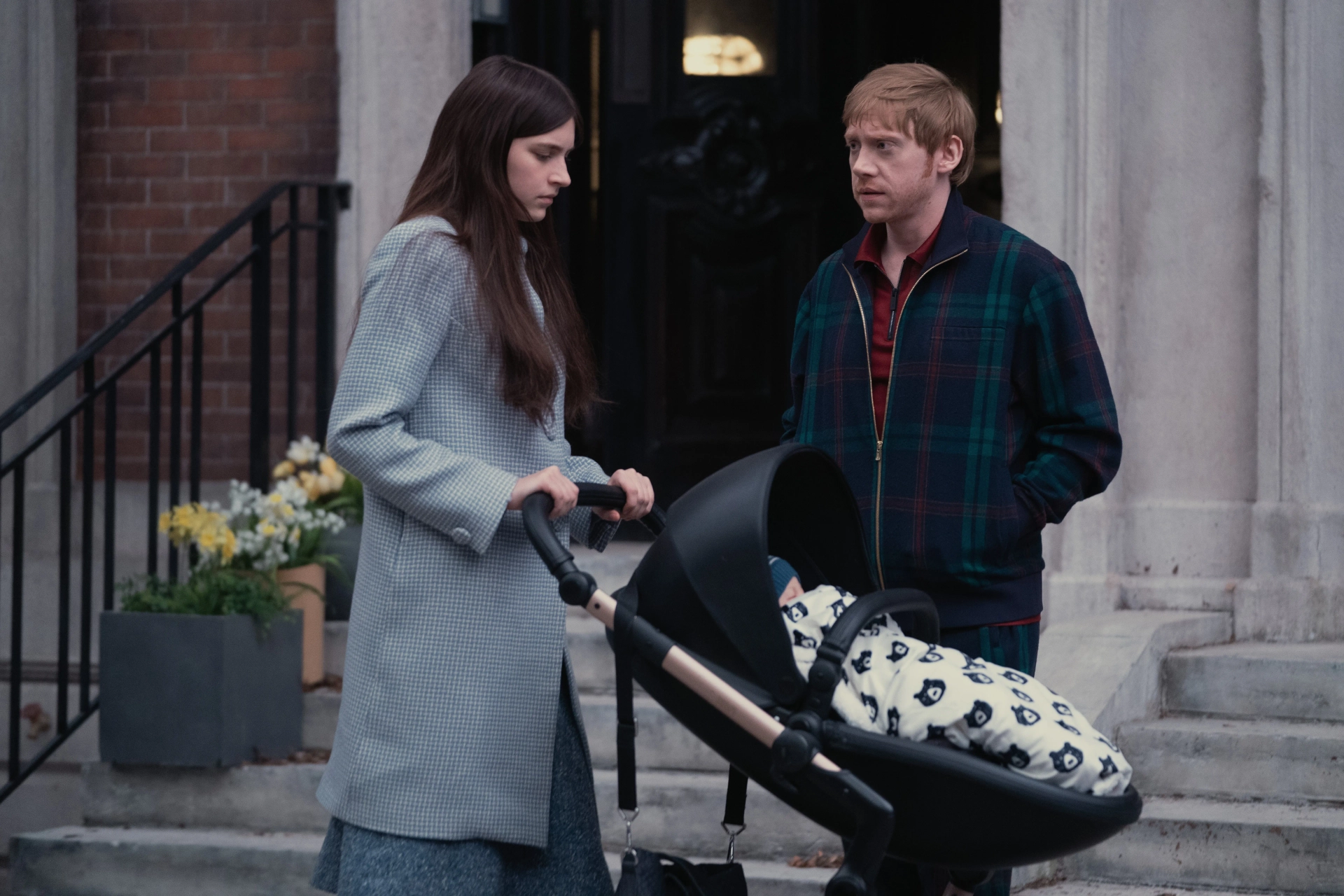 Rupert Grint and Nell Tiger Free in Servant: Donkey (2022)