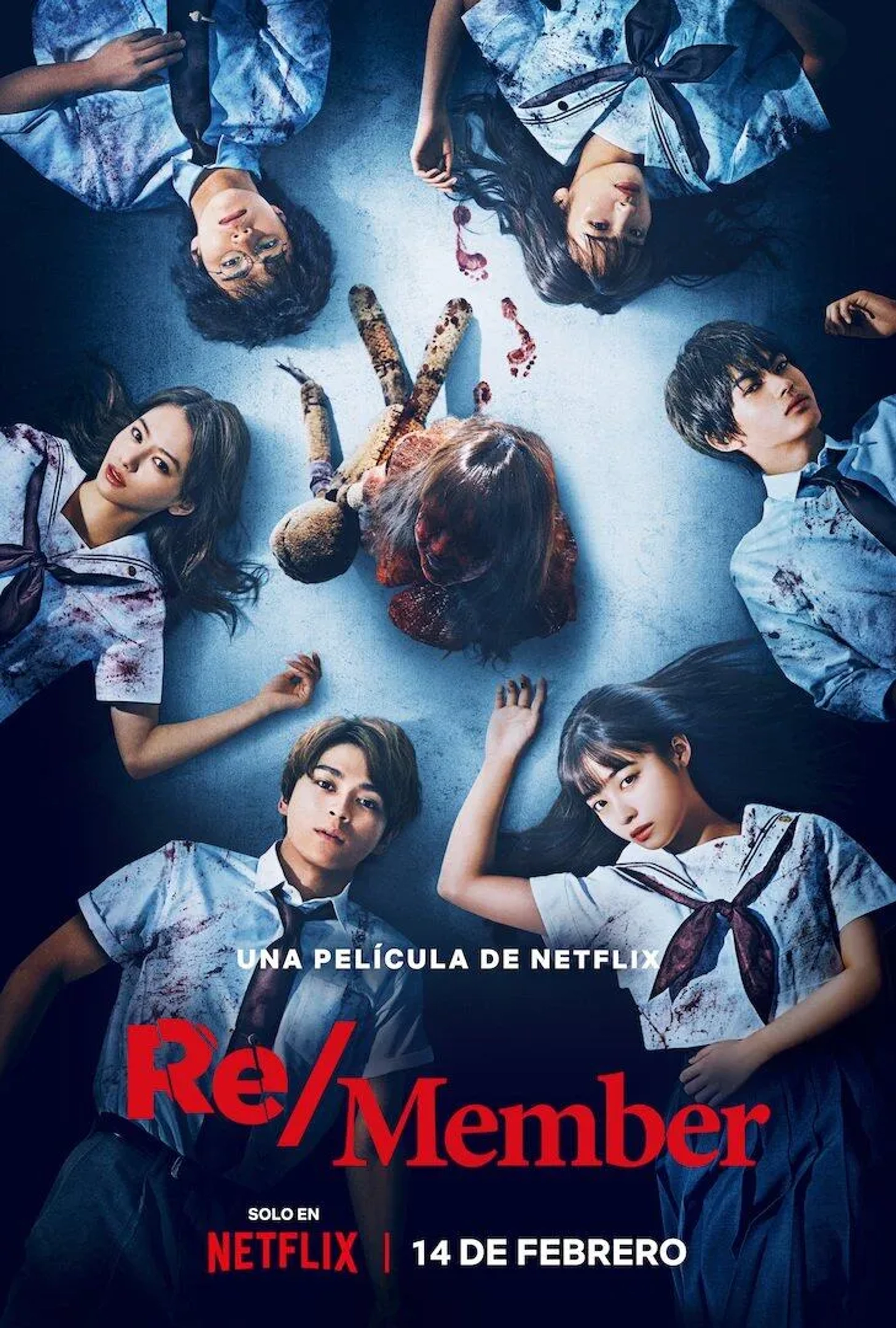 Kotaro Daigo, Mayu Yokota, Gordon Maeda, Kanna Hashimoto, Maika Yamamoto, and Fûju Kamio in Re/Member (2022)