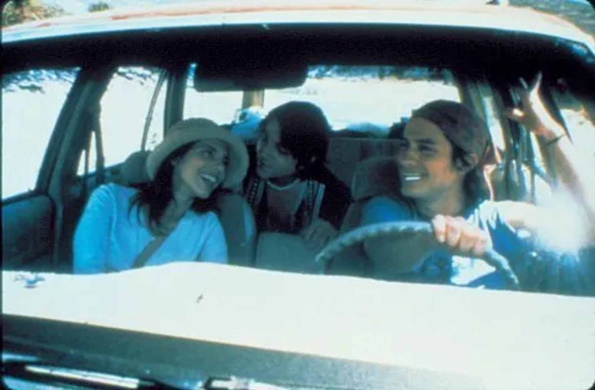 Gael García Bernal, Diego Luna, and Maribel Verdú in And Your Mother Too (2001)