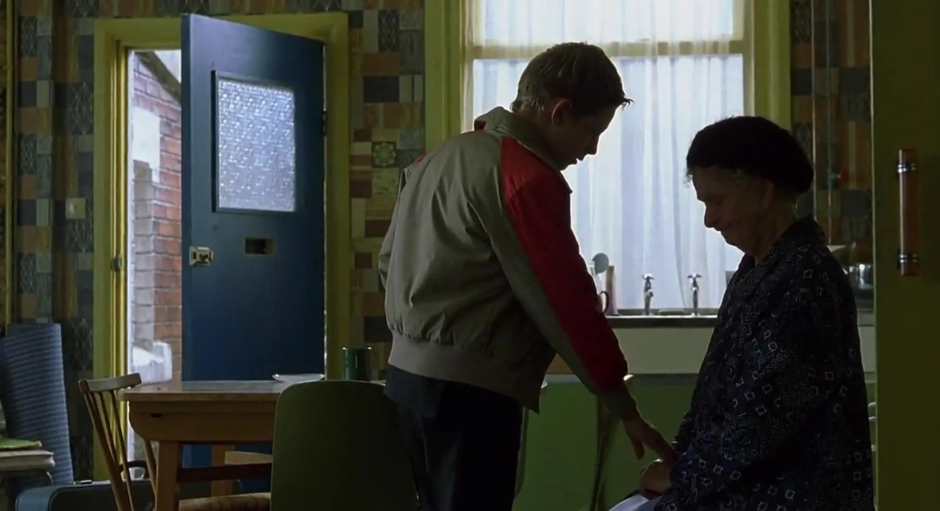 Jamie Bell and Jean Heywood in Billy Elliot (2000)