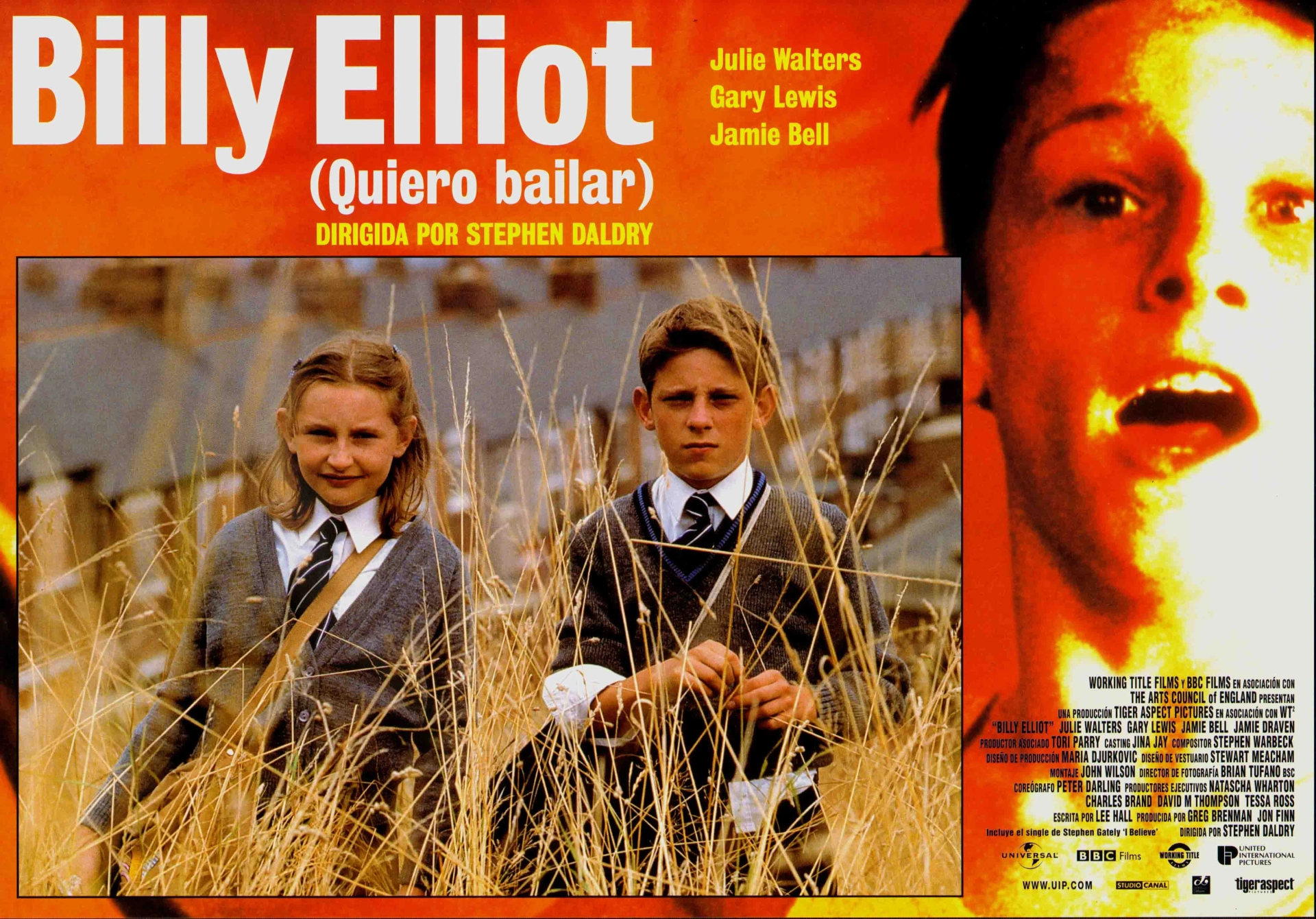 Jamie Bell and Nicola Blackwell in Billy Elliot (2000)