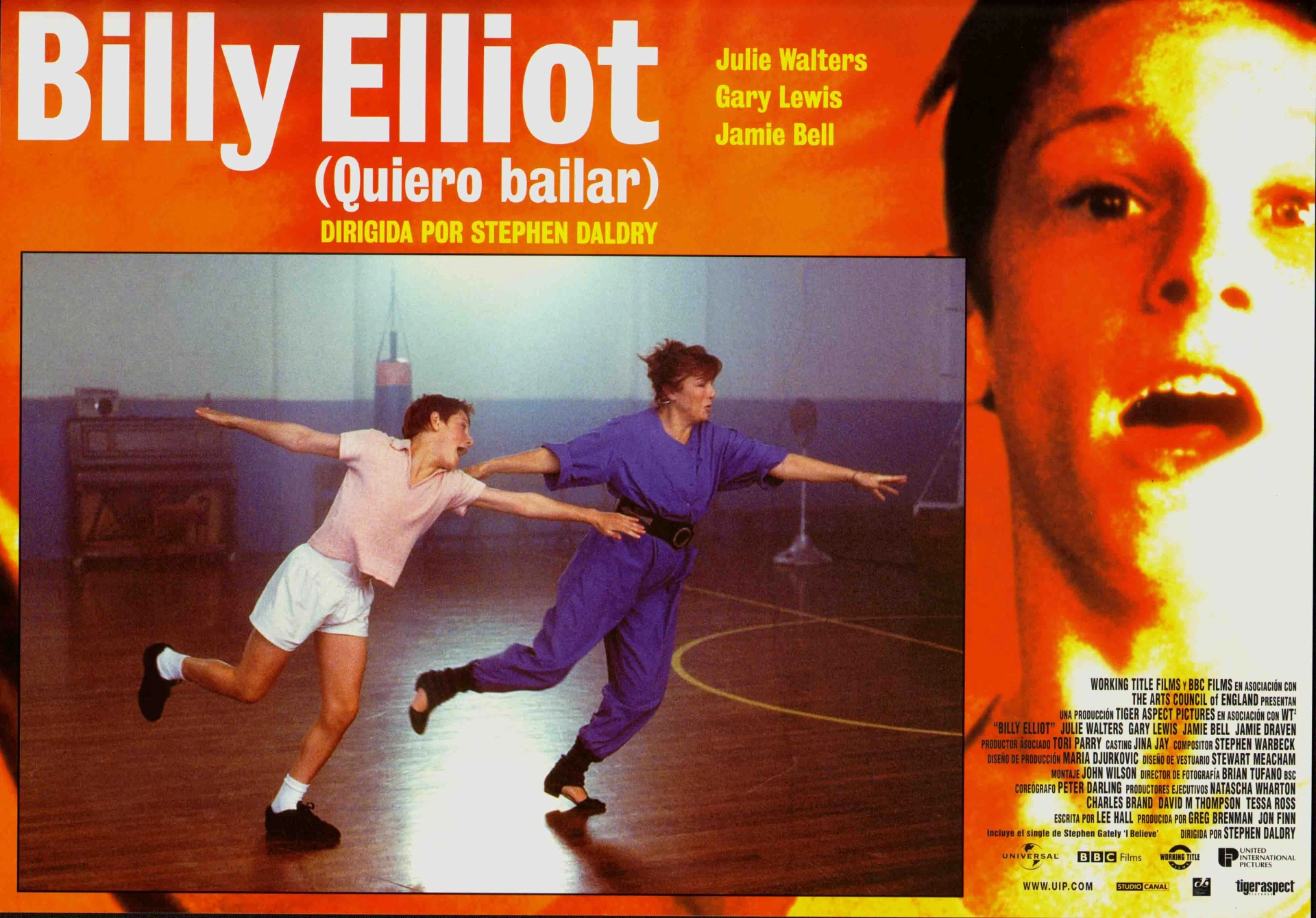 Jamie Bell and Julie Walters in Billy Elliot (2000)