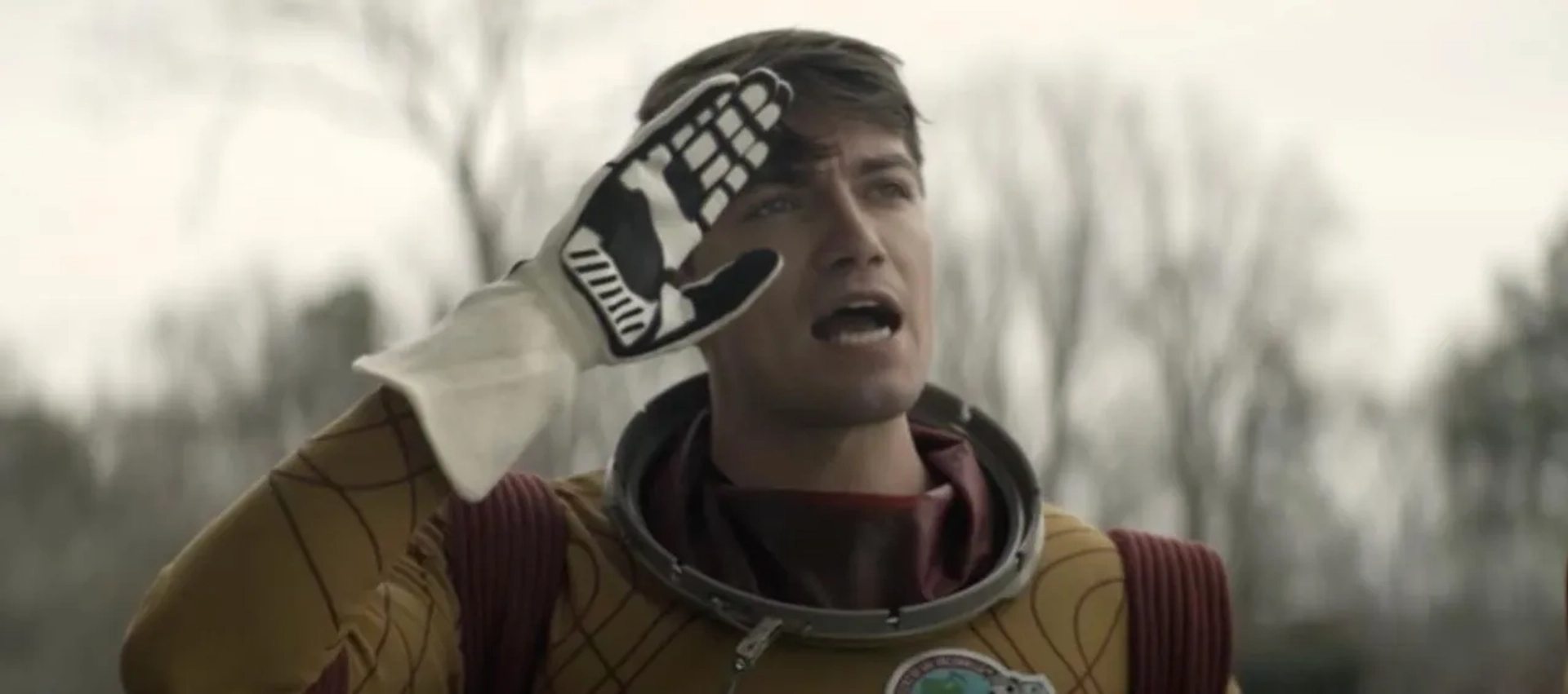 Derek Evans as astronaut, Zip Callahan in HBO Max's Doom Patrol