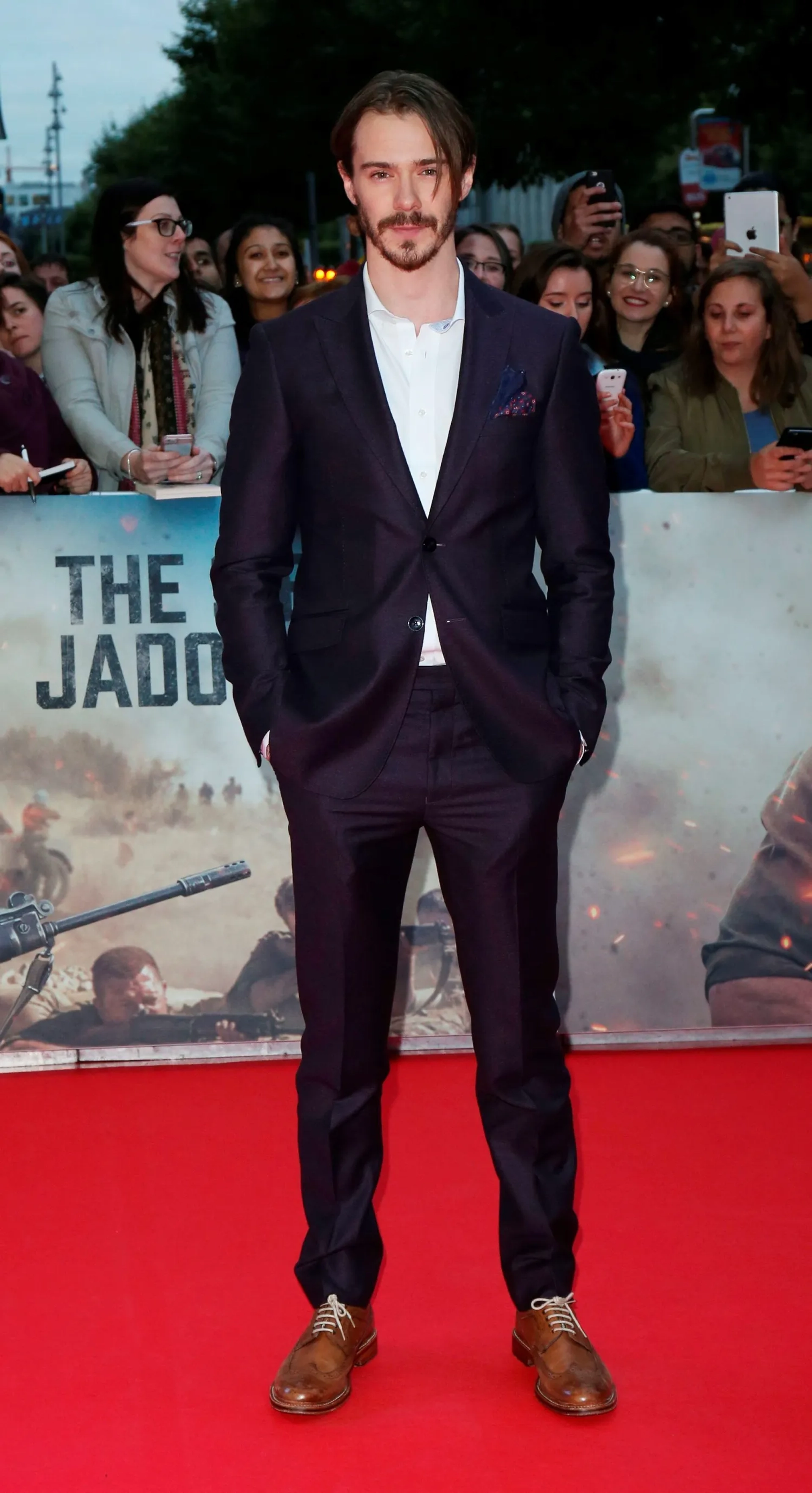 Sam Keeley at an event for The Siege of Jadotville (2016)