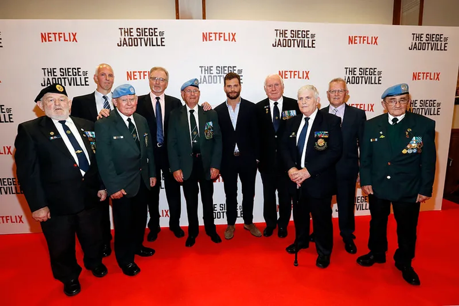 Jamie Dornan at an event for The Siege of Jadotville (2016)